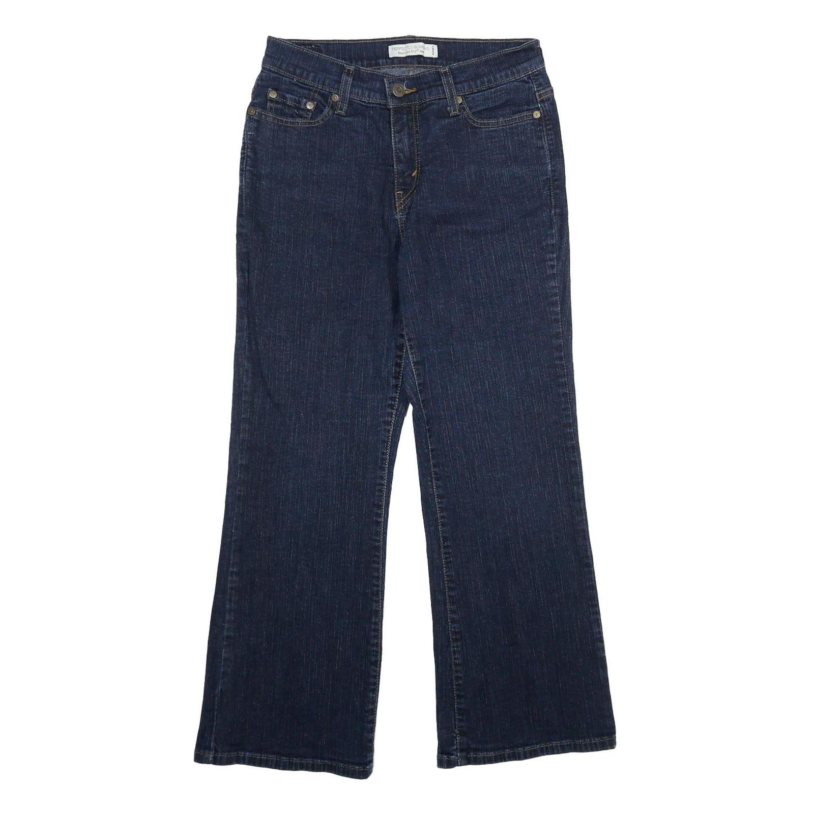 LEVI'S 512 Perfectly Slimming Womens Jeans Blue Slim Bootcut Denim Medium W26 Refurbished - N/A refurbished available on Cerqular