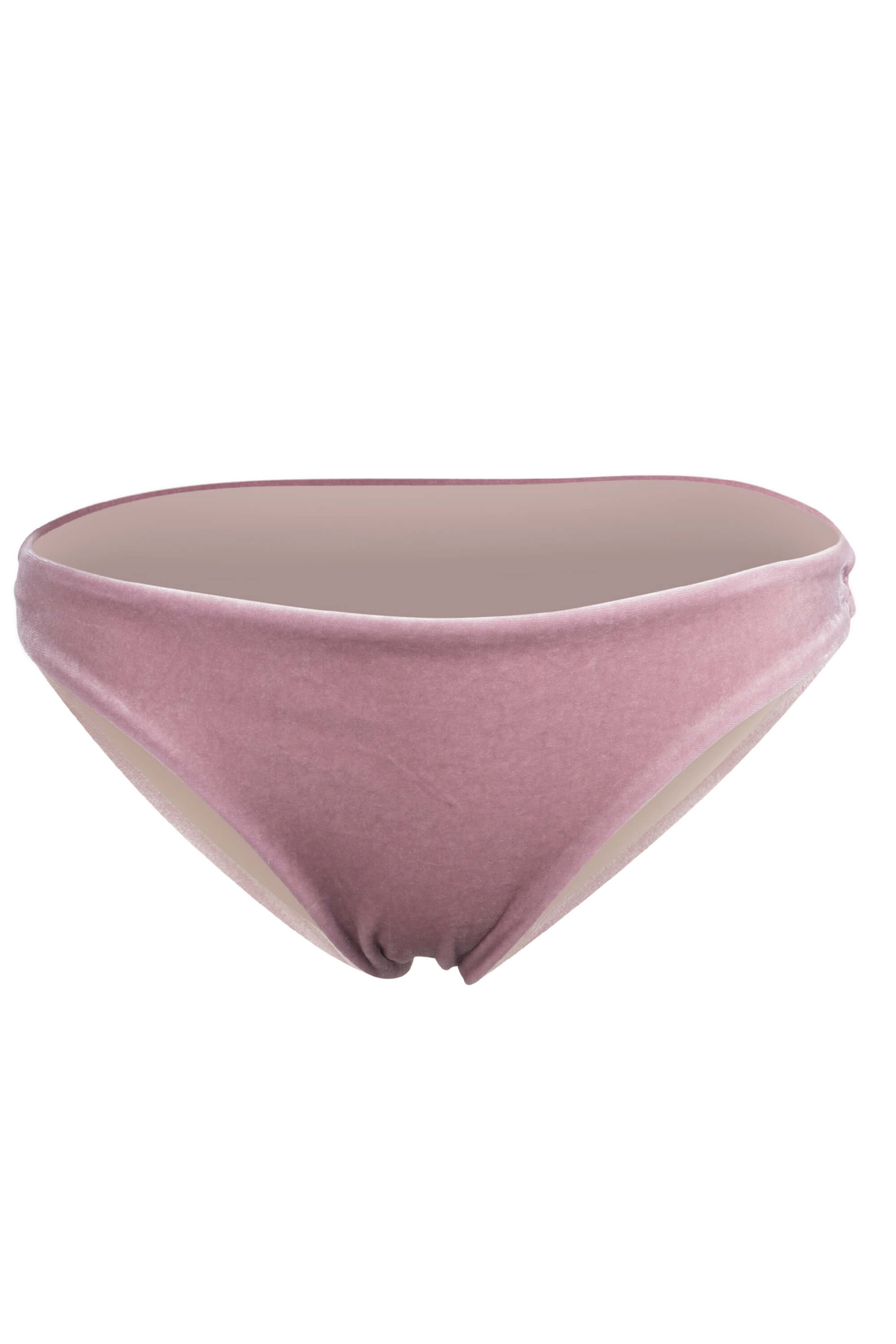 Jenna Low Rise Bikini Bottom Blush Velvet | Size: Small Refurbished - Sauipe Swim refurbished available on Cerqular