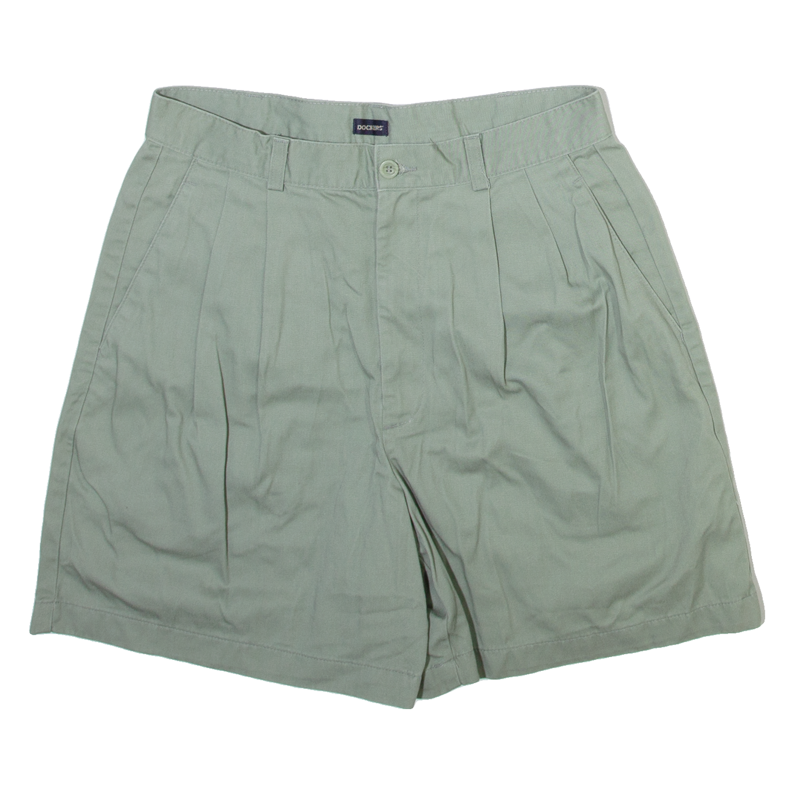 DOCKERS Womens Casual Shorts Green Relaxed XS W25 Refurbished - N/A refurbished available on Cerqular