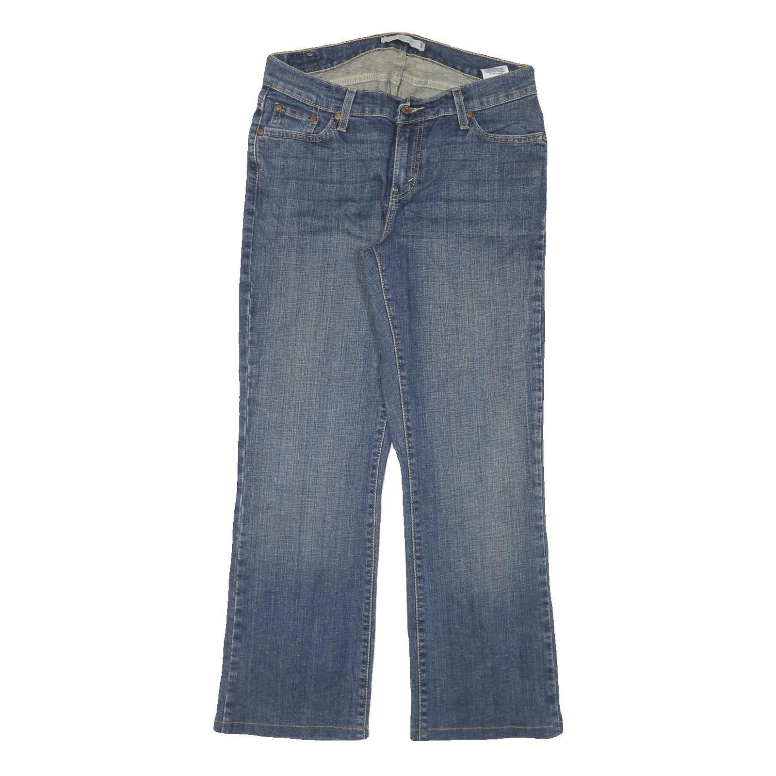LEVI'S 529 Womens Jeans Blue Regular Bootcut Denim Medium W30 L28 Classic Fit Refurbished - N/A refurbished available on Cerqular