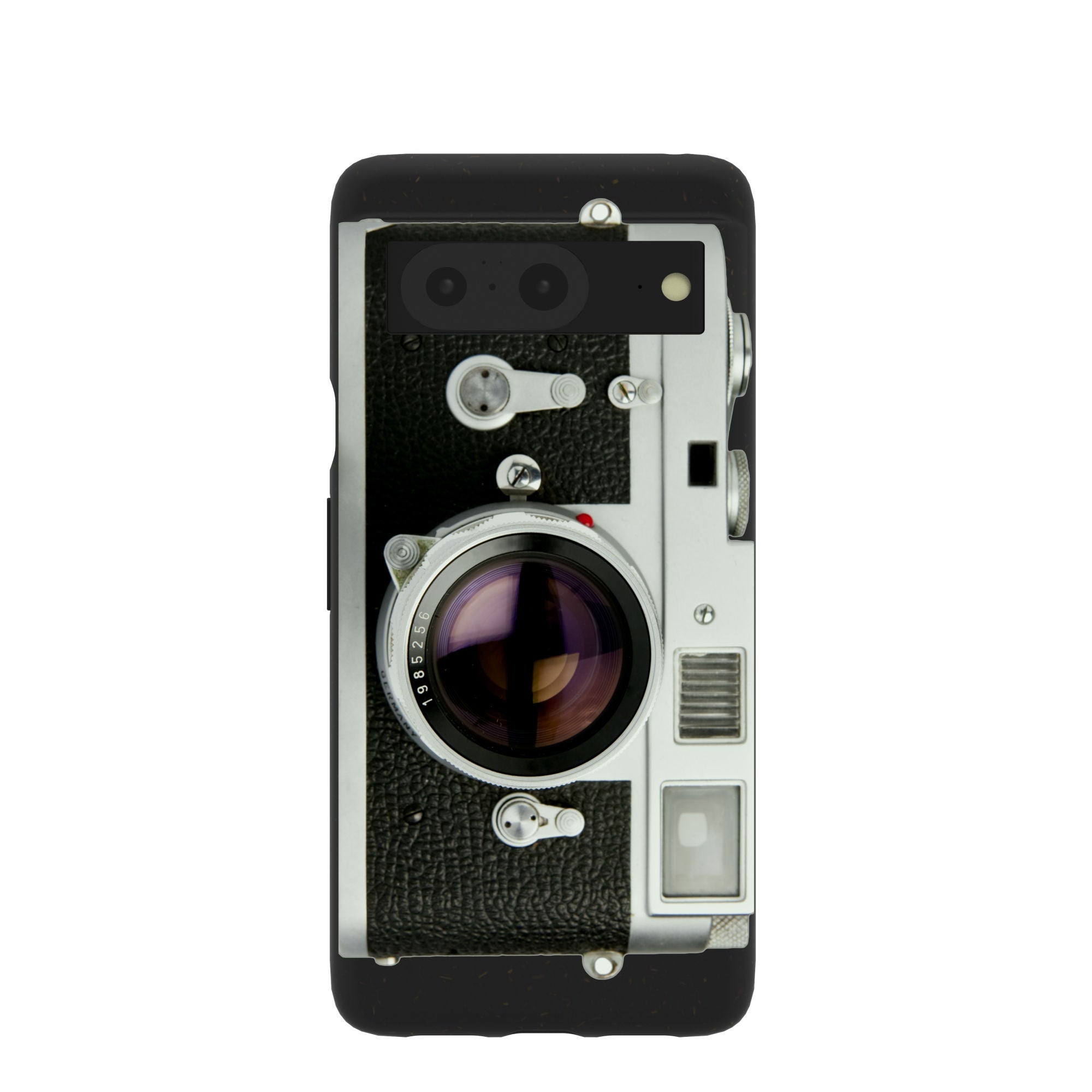 Black Vintage Camera Google Pixel 8 Case Refurbished - Pela Case refurbished available on Cerqular