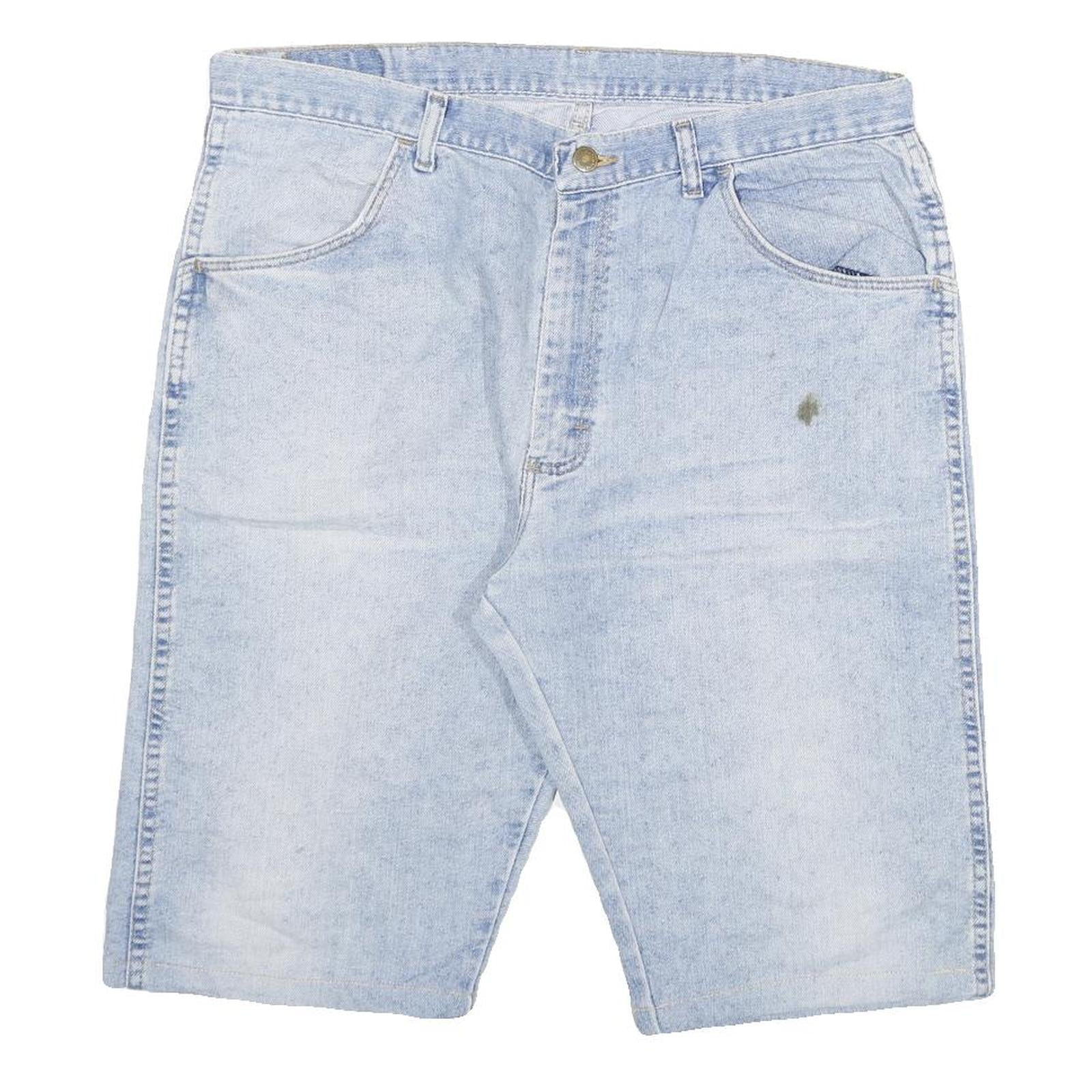Buy WRANGLER Mens Shorts Blue Denim Casual XL W34 Cotton Blend Light Wash Refurbished - $18.19 WRANGLER Mens Shorts Blue Denim Casual XL W34 Cotton Blend Light Wash Refurbished - N/A refurbished available on Cerqular