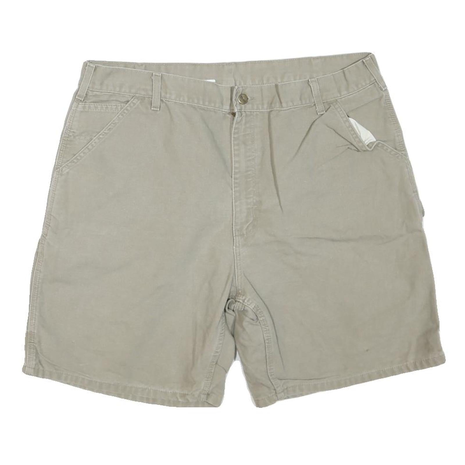 CARHARTT Womens Shorts Beige Casual XL W40 Cotton Blend Durable Workwear Refurbished - N/A refurbished available on Cerqular