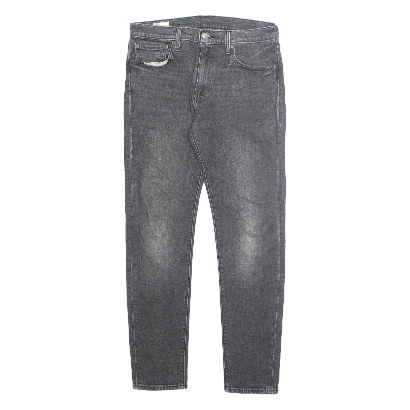 LEVI'S 512 BIG E Jeans Mens Grey Slim Tapered Stone Wash W32 L31 Refurbished - N/A refurbished available on Cerqular