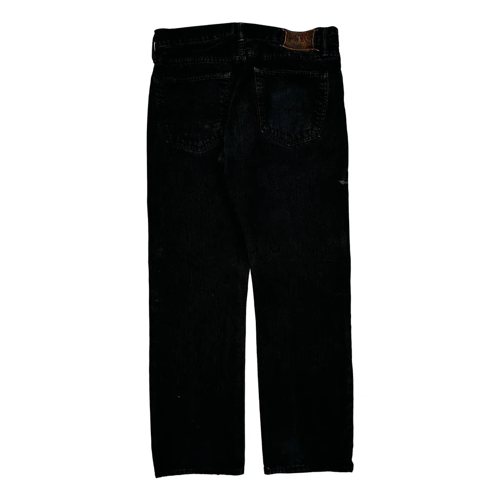 Buy Levis Jeans - 30W 29L Black Cotton Refurbished - $46.89 Levis Jeans - 30W 29L Black Cotton Refurbished - Thrifted (note: this is a term often used to describe second- refurbished available on Cerqular