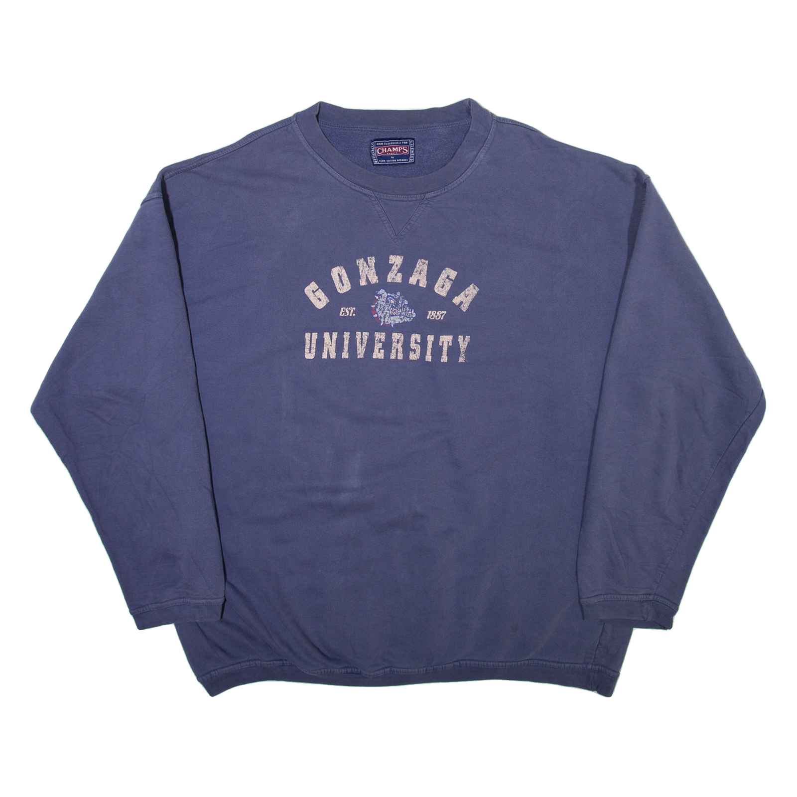 CHAMPS Gonzaga University Mens Sweatshirt Blue USA M Refurbished - N/A refurbished available on Cerqular