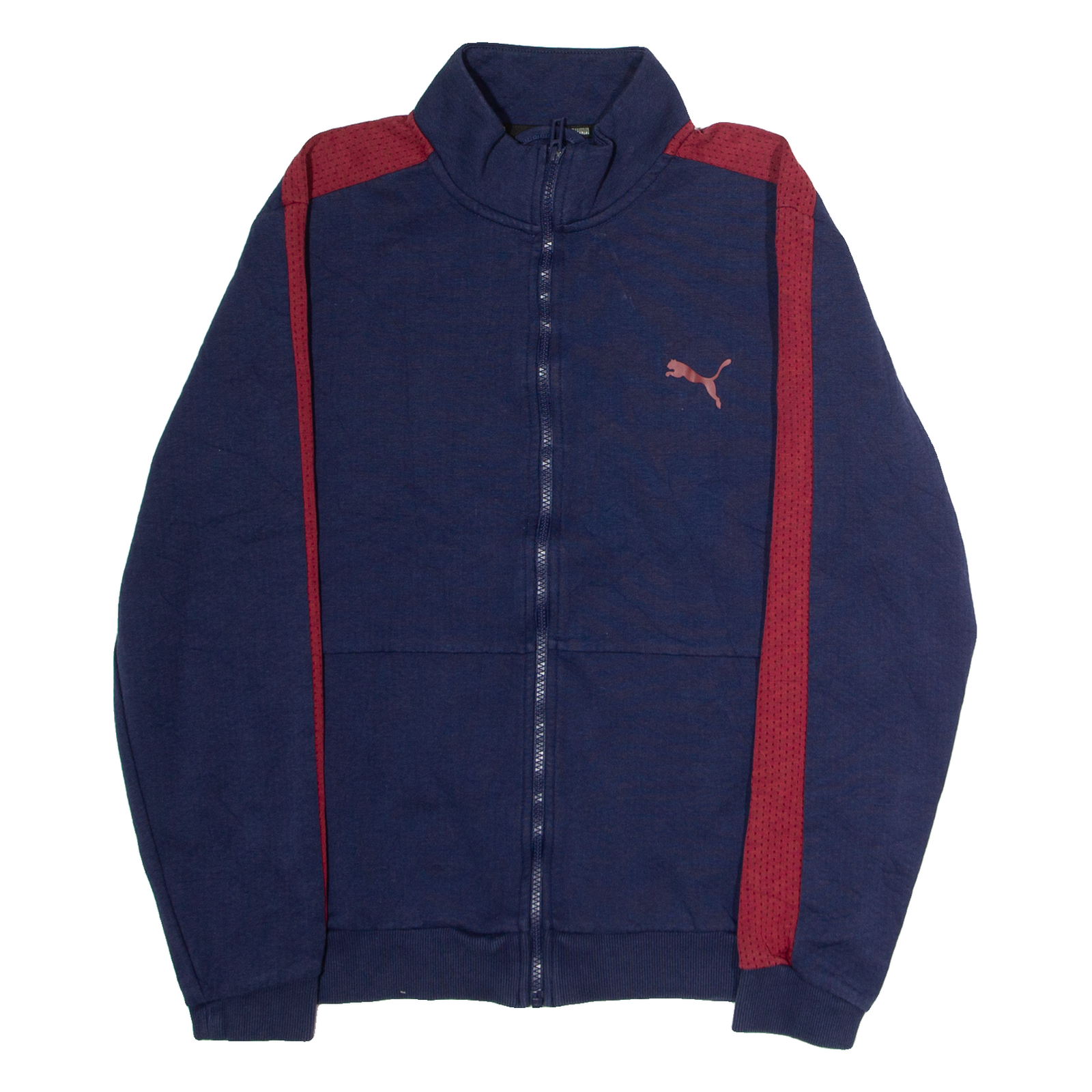 PUMA Mens Track Jacket Blue M Refurbished - N/A refurbished available on Cerqular