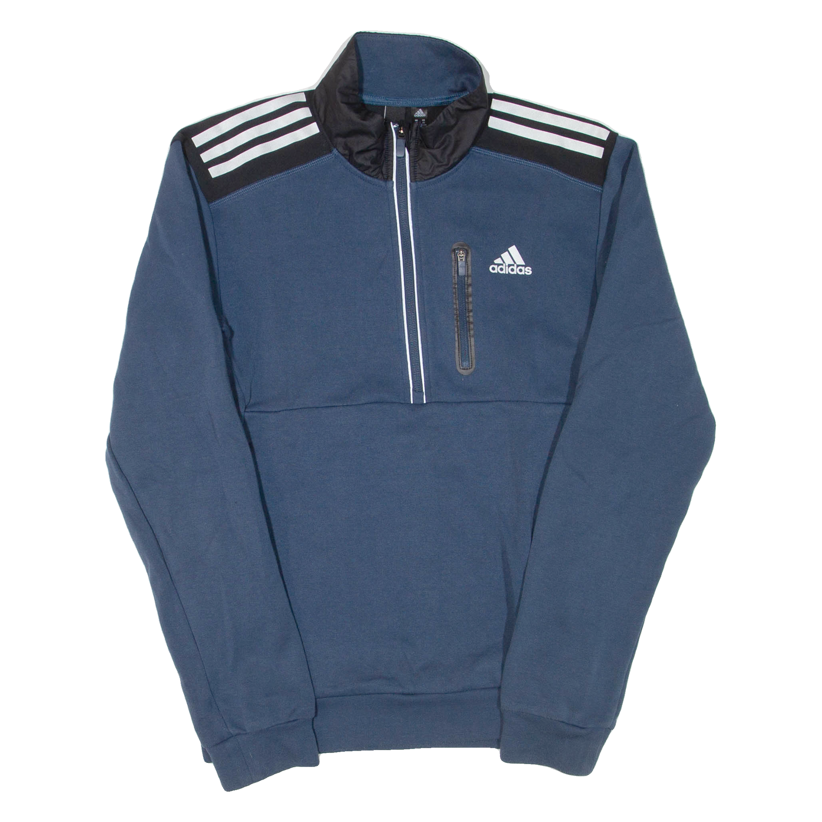 Buy ADIDAS Mens Jumper Blue 1/2 Zip Tight Knit XS Refurbished - $28.59 ADIDAS Mens Jumper Blue 1/2 Zip Tight Knit XS Refurbished - N/A refurbished available on Cerqular