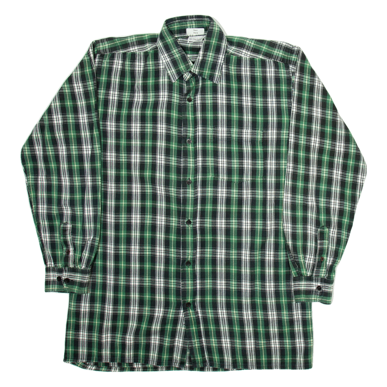 Buy BREMO Mens Shirt Green Check Long Sleeve L Refurbished - $15.59 BREMO Mens Shirt Green Check Long Sleeve L Refurbished - N/A refurbished available on Cerqular