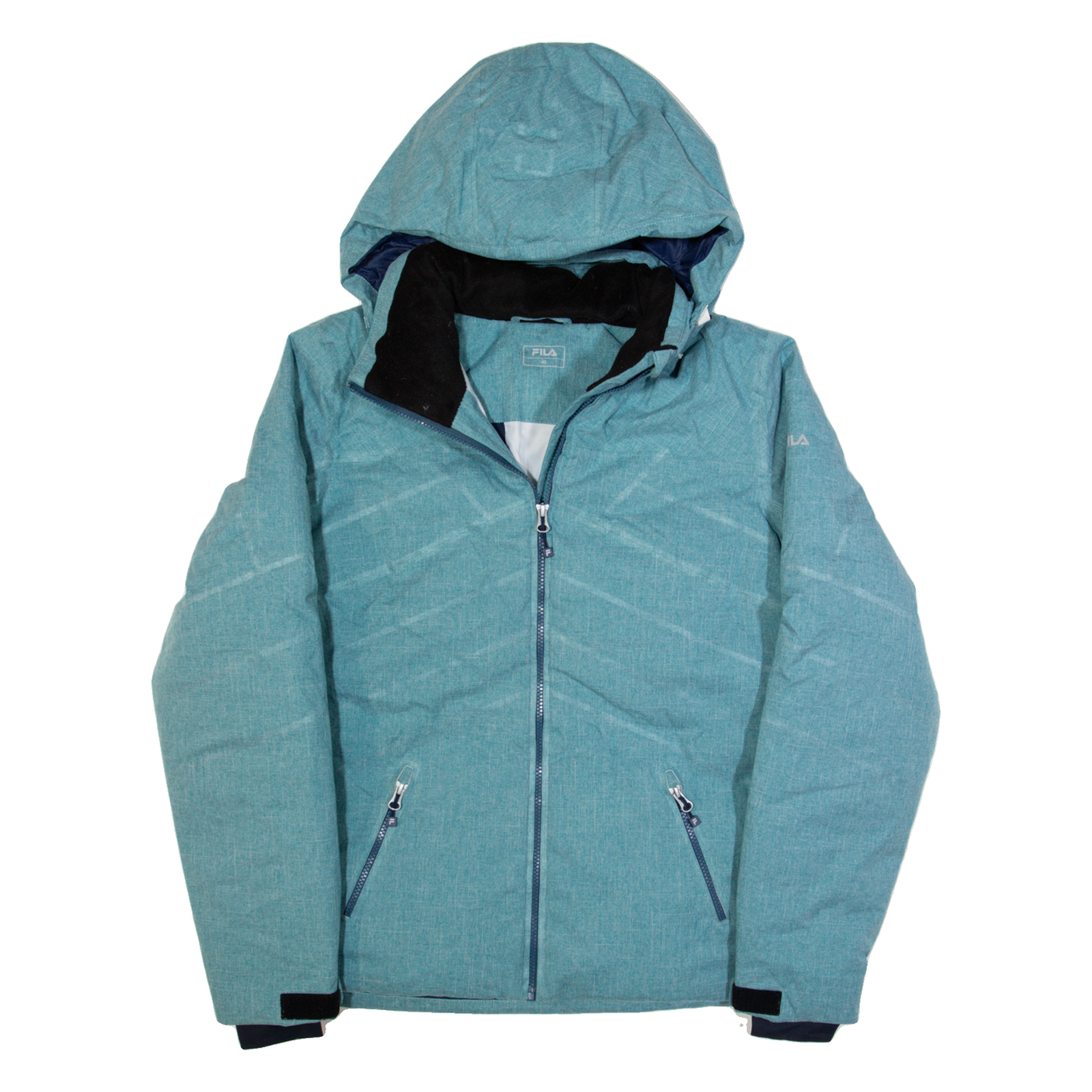 FILA Down Insulated Womens Ski Coat Blue Hooded M Refurbished - N/A refurbished available on Cerqular