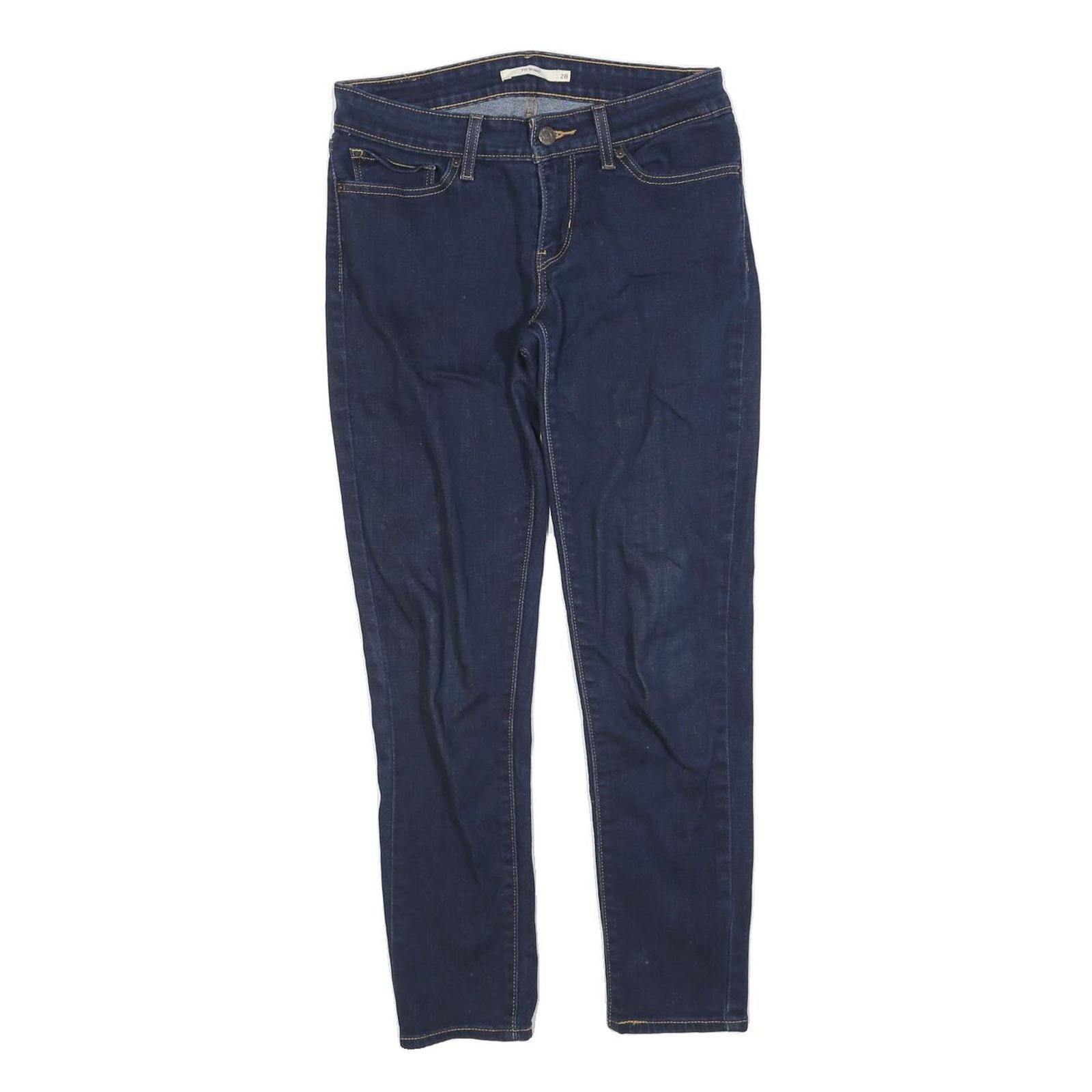 Buy LEVI'S Womens 711 Slim Blue Denim Dark Slim Skinny Jeans W28 L27 Refurbished - $41.59 LEVI'S Womens 711 Slim Blue Denim Dark Slim Skinny Jeans W28 L27 Refurbished - N/A refurbished available on Cerqular