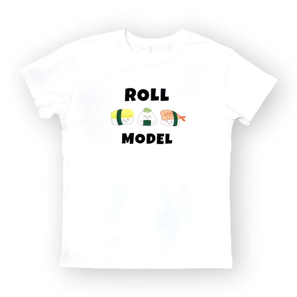 Organic Cotton Adult T-Shirt - Sushi | Size: Small Refurbished - The Wee Bean refurbished available on Cerqular