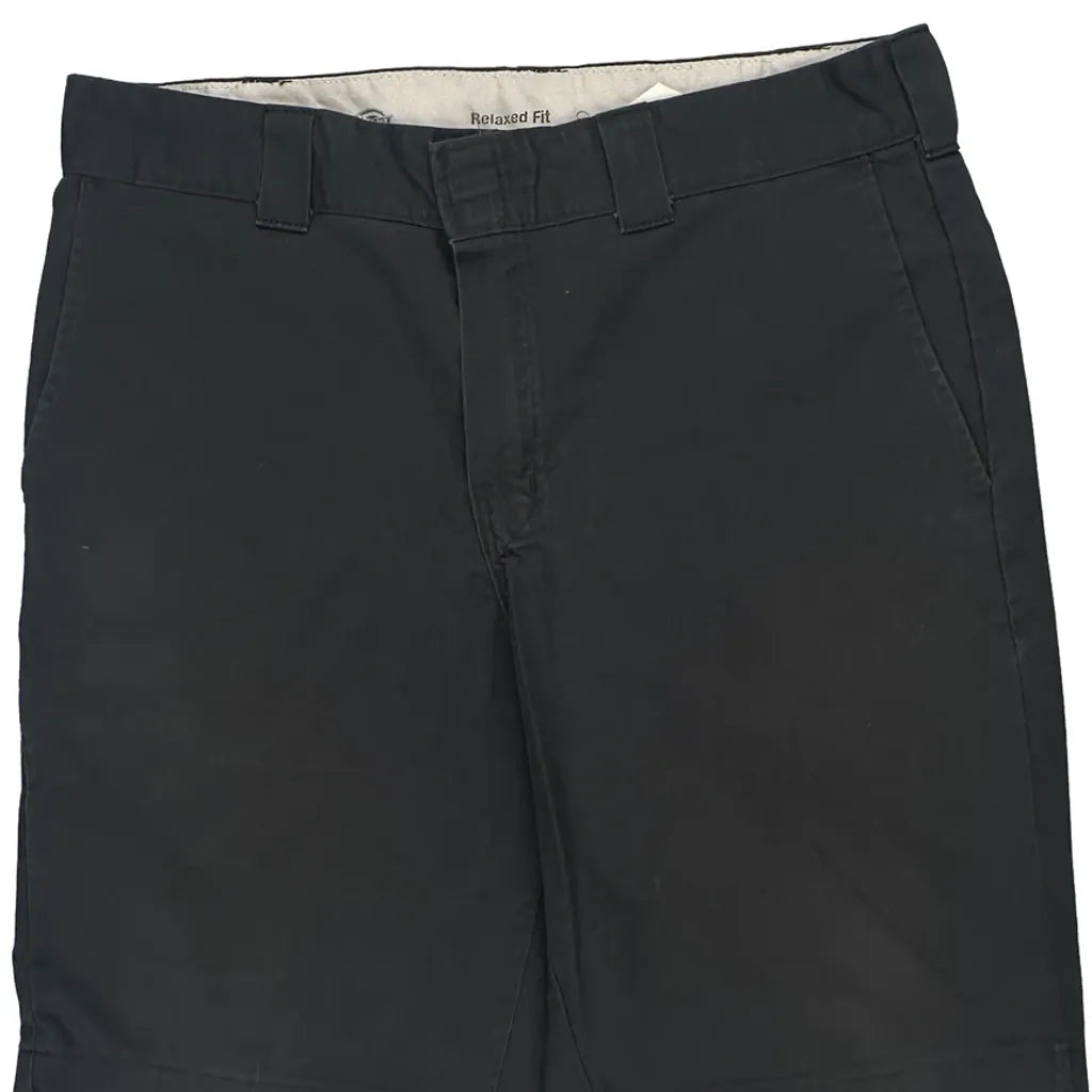 Dickies Chino Shorts - 34W 10L Black Cotton Refurbished - Thrifted (note: this is a term often used to describe second- refurbished available on Cerqular
