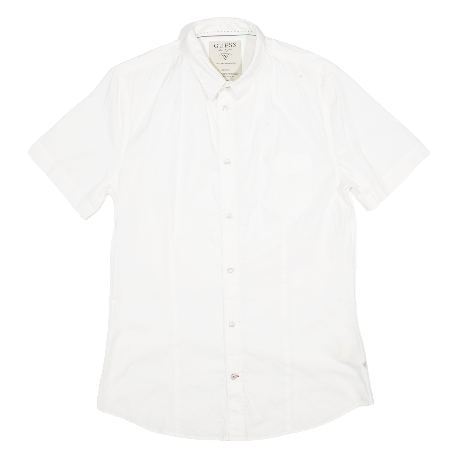 Buy GUESS Mens Plain Shirt White S Refurbished - $28.59 GUESS Mens Plain Shirt White S Refurbished - N/A refurbished available on Cerqular