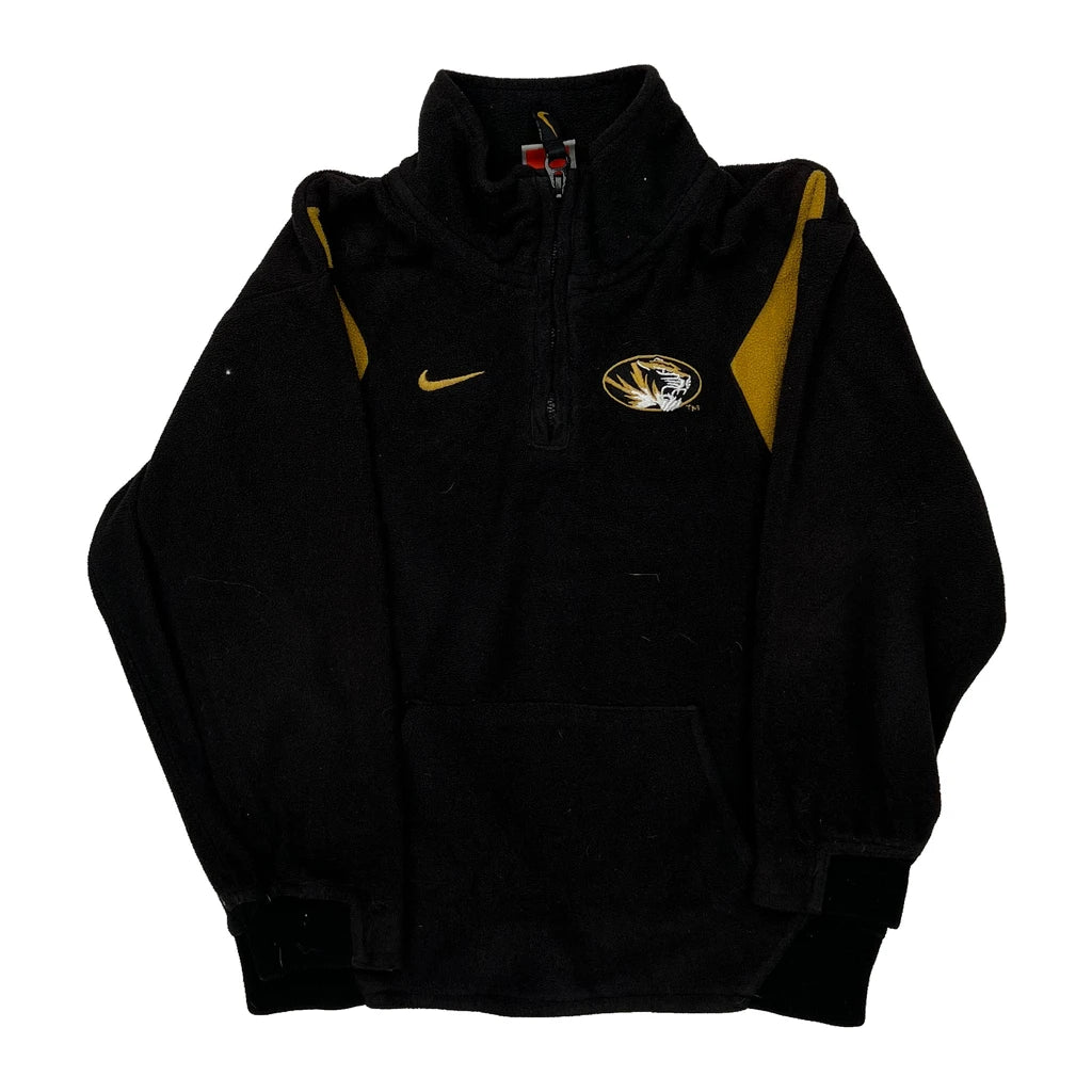 Age 5 Missouri Tigers Nike 1/4 Zip - Small Black Polyester Refurbished - Thrifted (note: this is a term often used to describe second- refurbished available on Cerqular