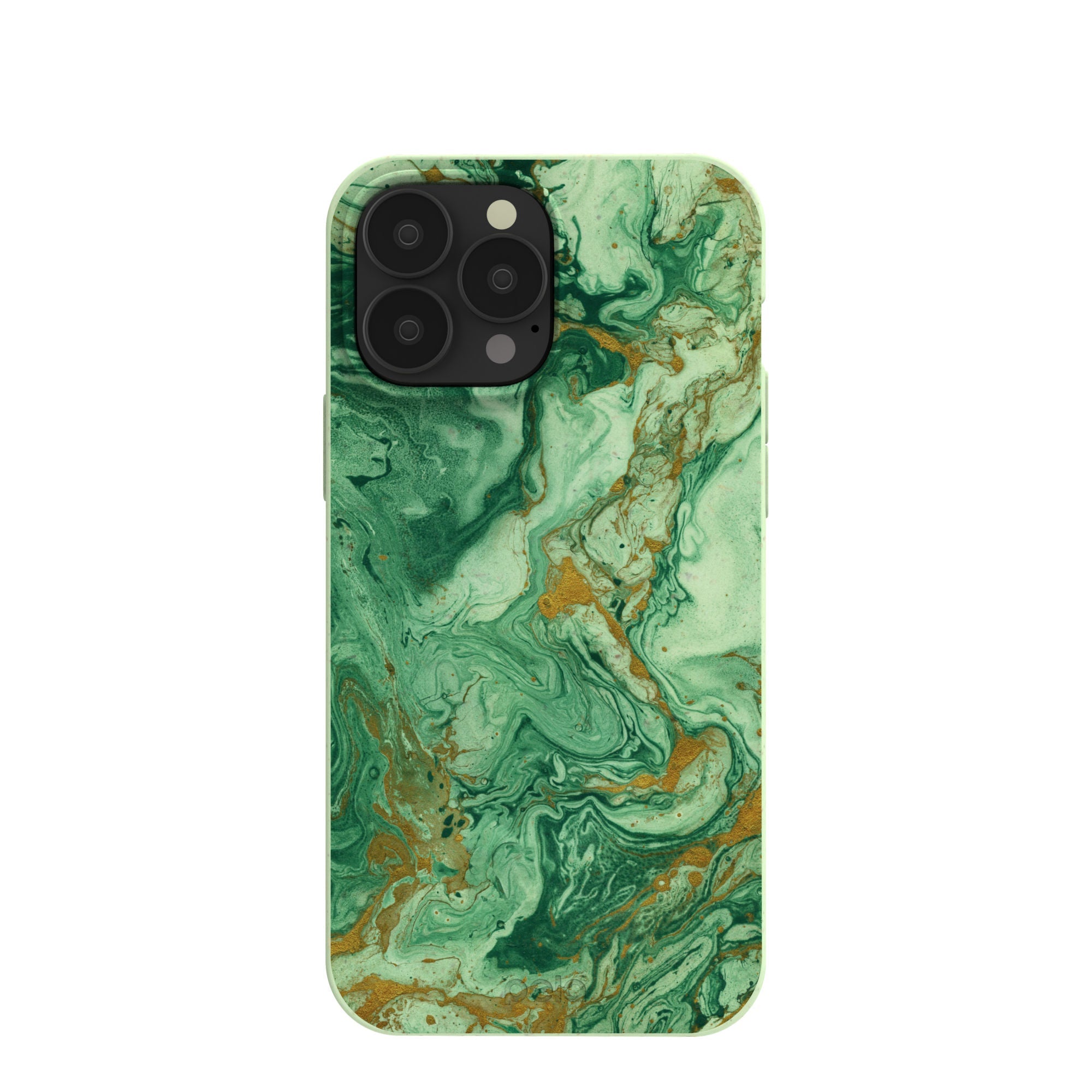Sage Green Jade iPhone 13 Pro Max Case Refurbished - Pela Case refurbished available on Cerqular
