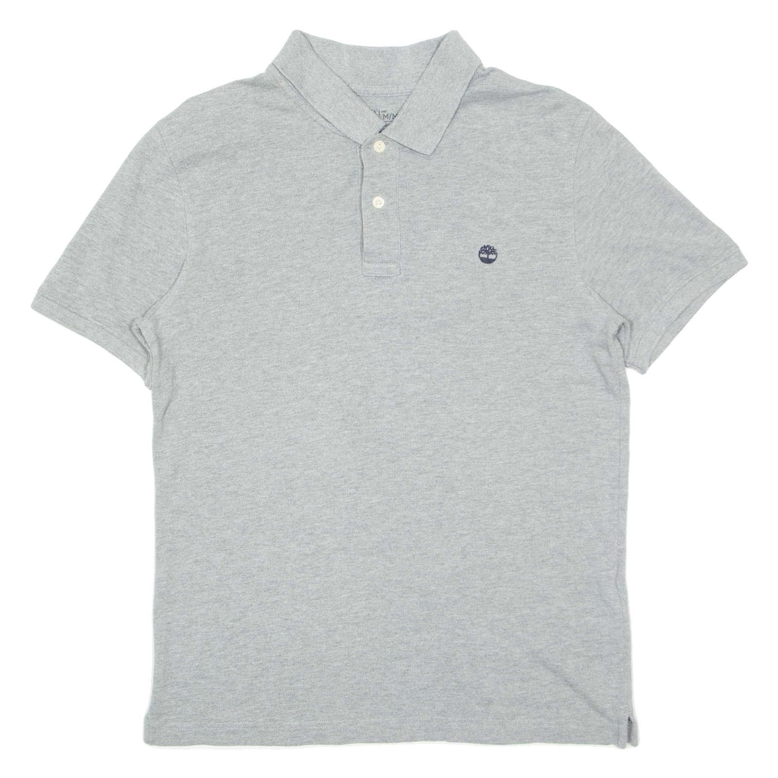 TIMBERLAND Mens Polo Shirt Grey M Refurbished - N/A refurbished available on Cerqular