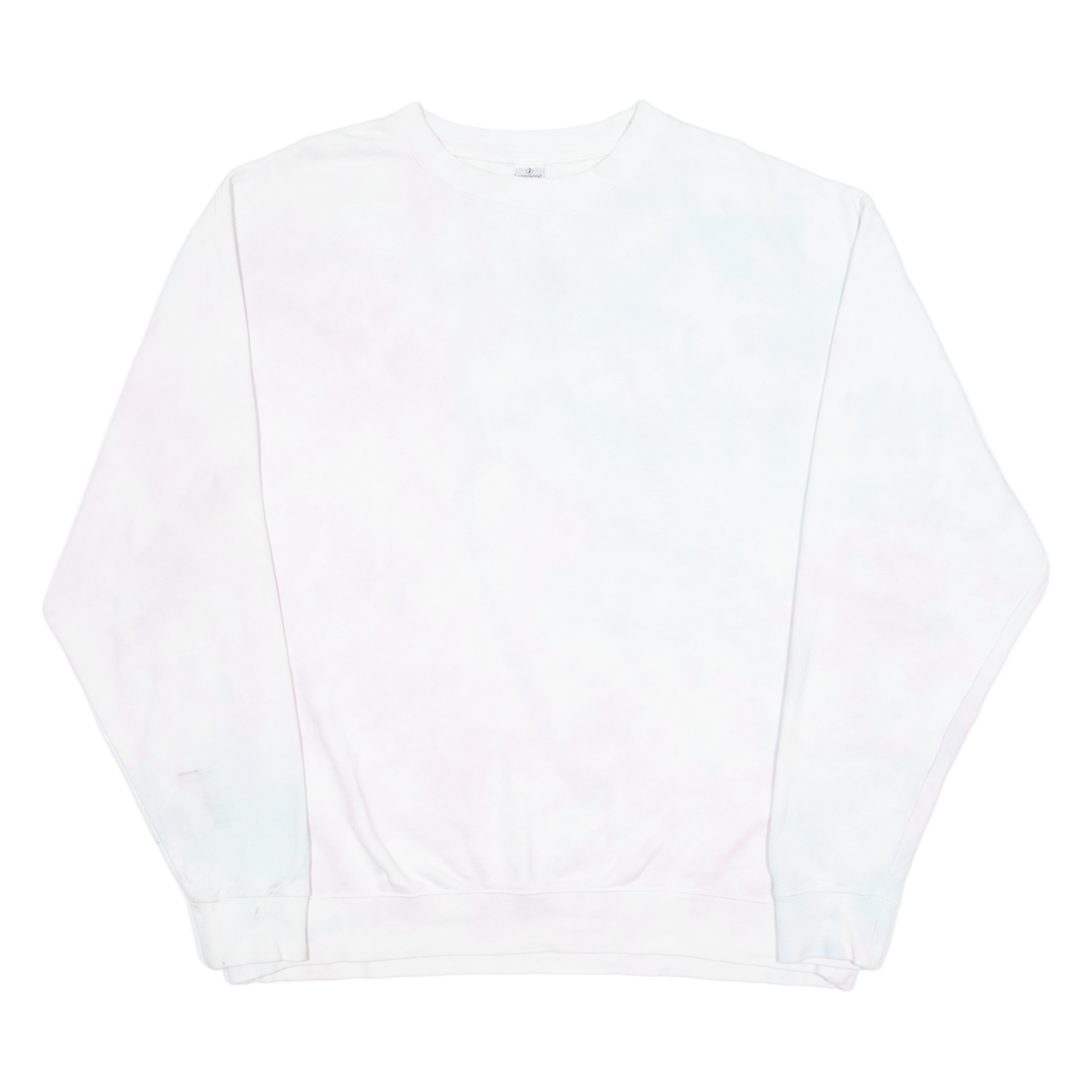 INDEPENDANT Tie-Dye Mens Sweatshirt White Crew Neck XL Refurbished - N/A refurbished available on Cerqular