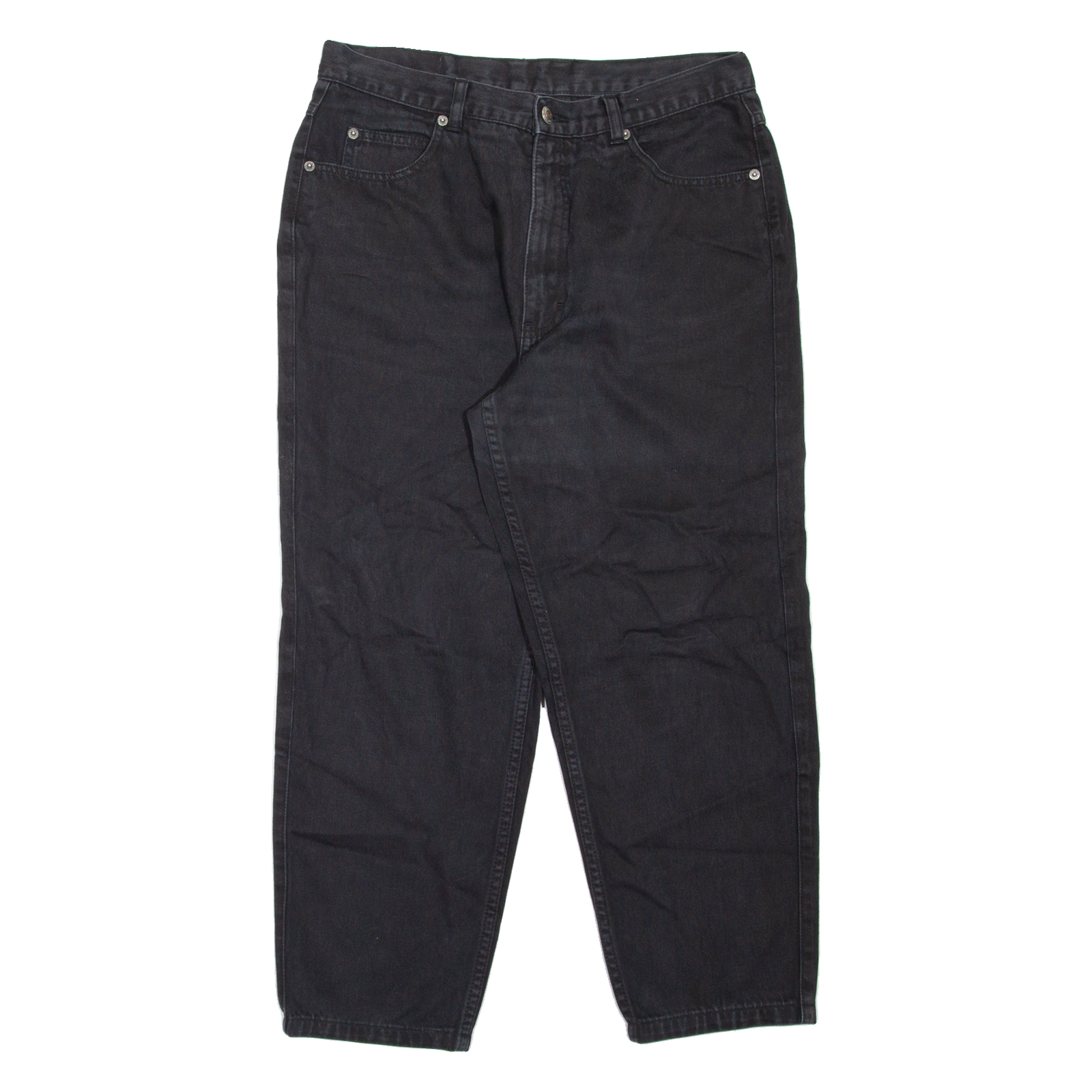 TEDDY'S Womens Jeans Black Regular Mom W32 L25 Refurbished - N/A refurbished available on Cerqular