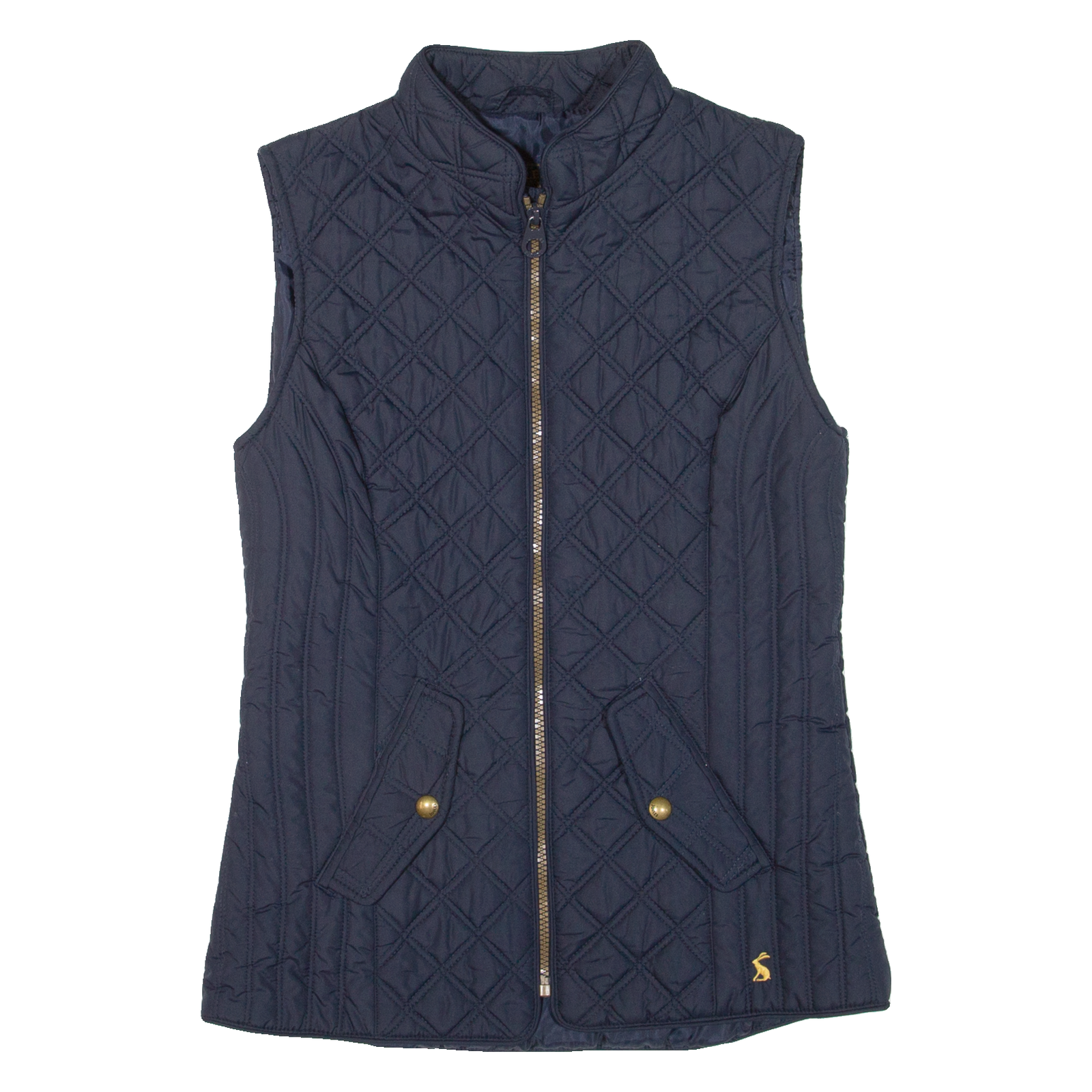 JOULES Insulated Womens Quilted Gilet Blue UK 8 Refurbished - N/A refurbished available on Cerqular