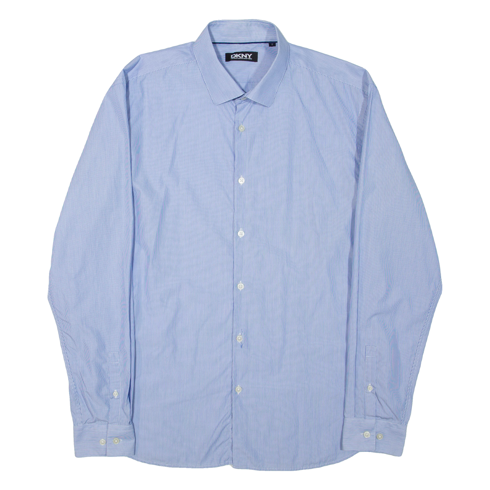 Buy DKNY Mens Shirt Blue Striped Long Sleeve M Refurbished - $28.59 DKNY Mens Shirt Blue Striped Long Sleeve M Refurbished - N/A refurbished available on Cerqular