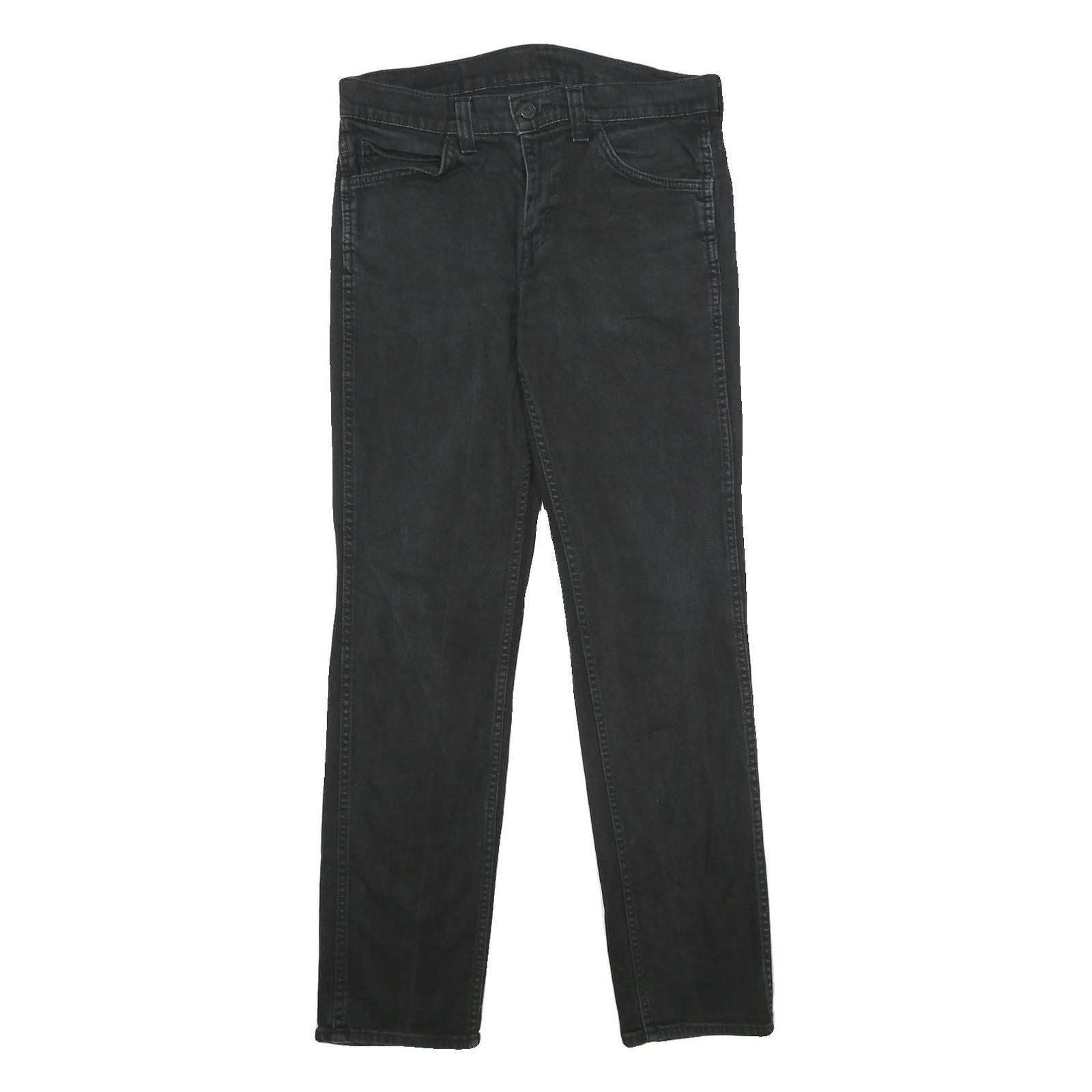 LEVI'S 511 Slim Mens Jeans Black Slim Skinny Denim W30 L32 Classic Fit Zip Refurbished - N/A refurbished available on Cerqular