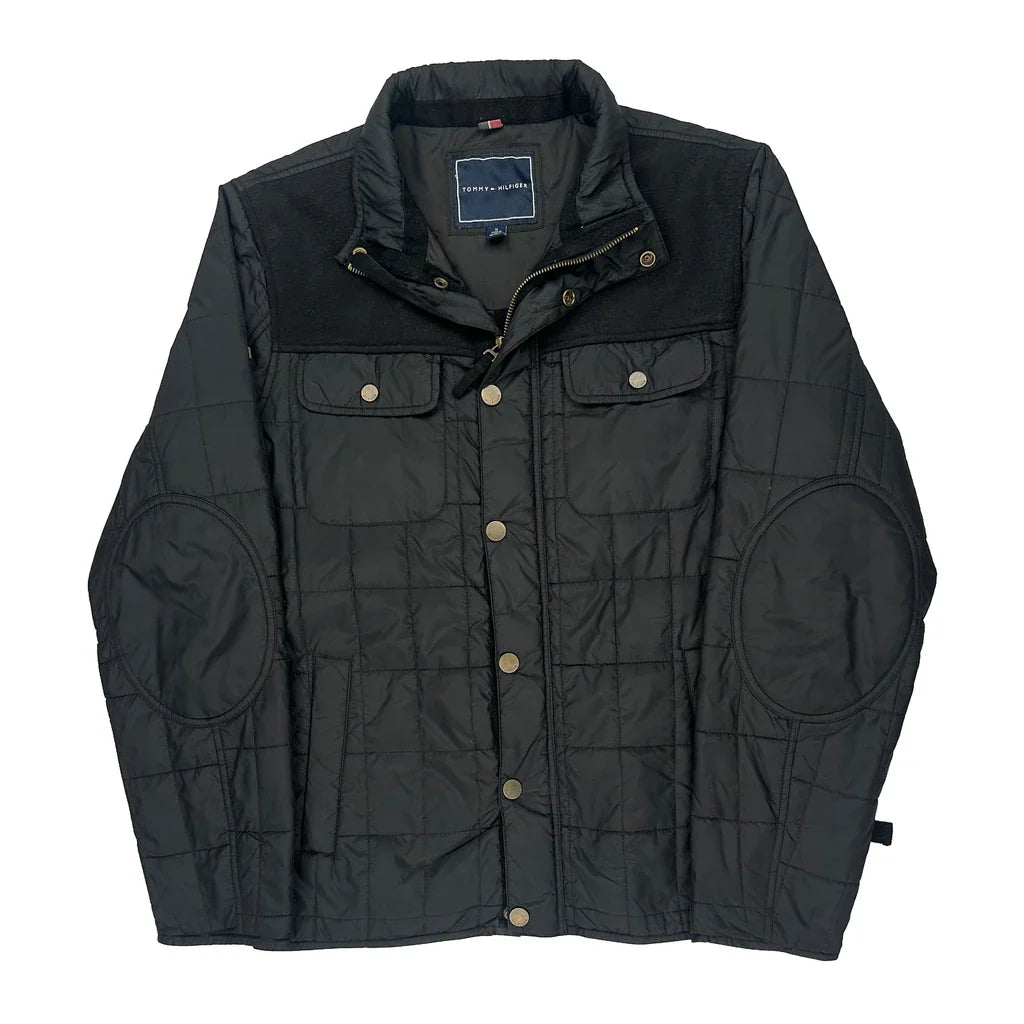 Buy Tommy Hilfiger Jacket - Medium Black Polyester Refurbished - $80.39 Tommy Hilfiger Jacket - Medium Black Polyester Refurbished - Thrifted (note: this is a term often used to describe second- refurbished available on Cerqular