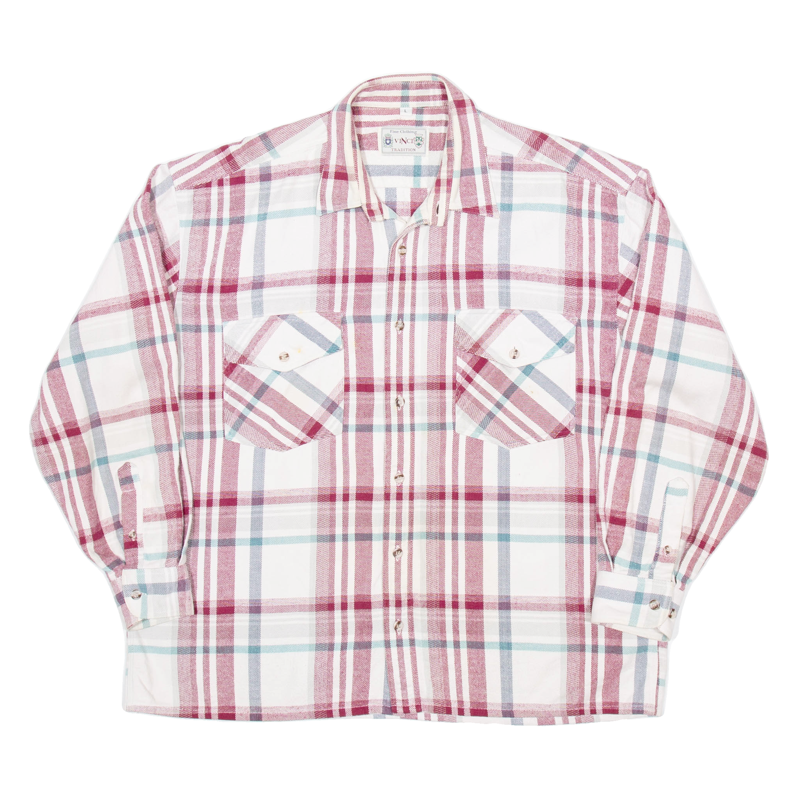 Buy VINCI TRADITION Mens Flannel Shirt Red Check Long Sleeve L Refurbished - $16.89 VINCI TRADITION Mens Flannel Shirt Red Check Long Sleeve L Refurbished - N/A refurbished available on Cerqular