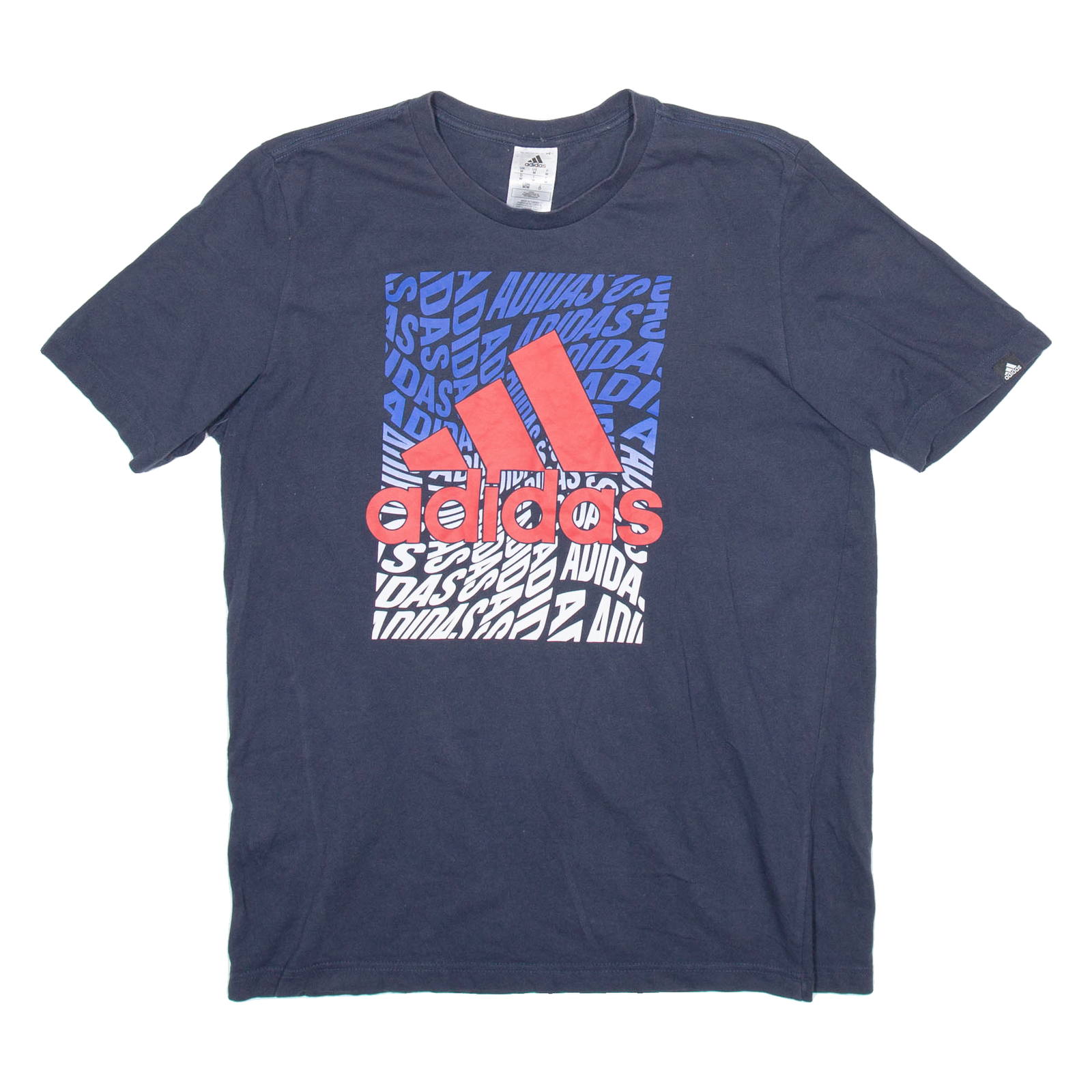 ADIDAS Mens T-Shirt Blue M Refurbished - N/A refurbished available on Cerqular
