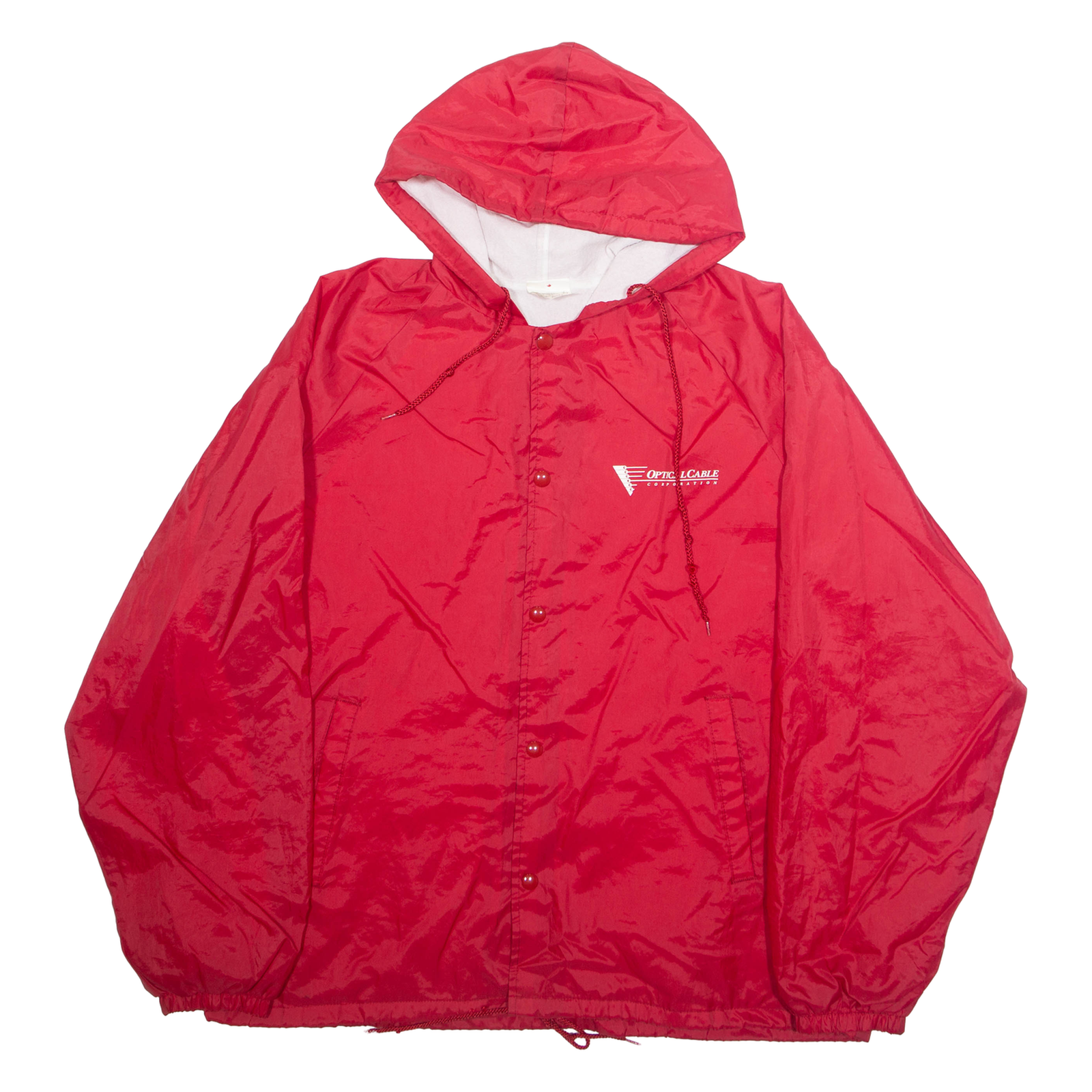 AUBURN Mens Rain Jacket Red Hooded XL Refurbished - N/A refurbished available on Cerqular