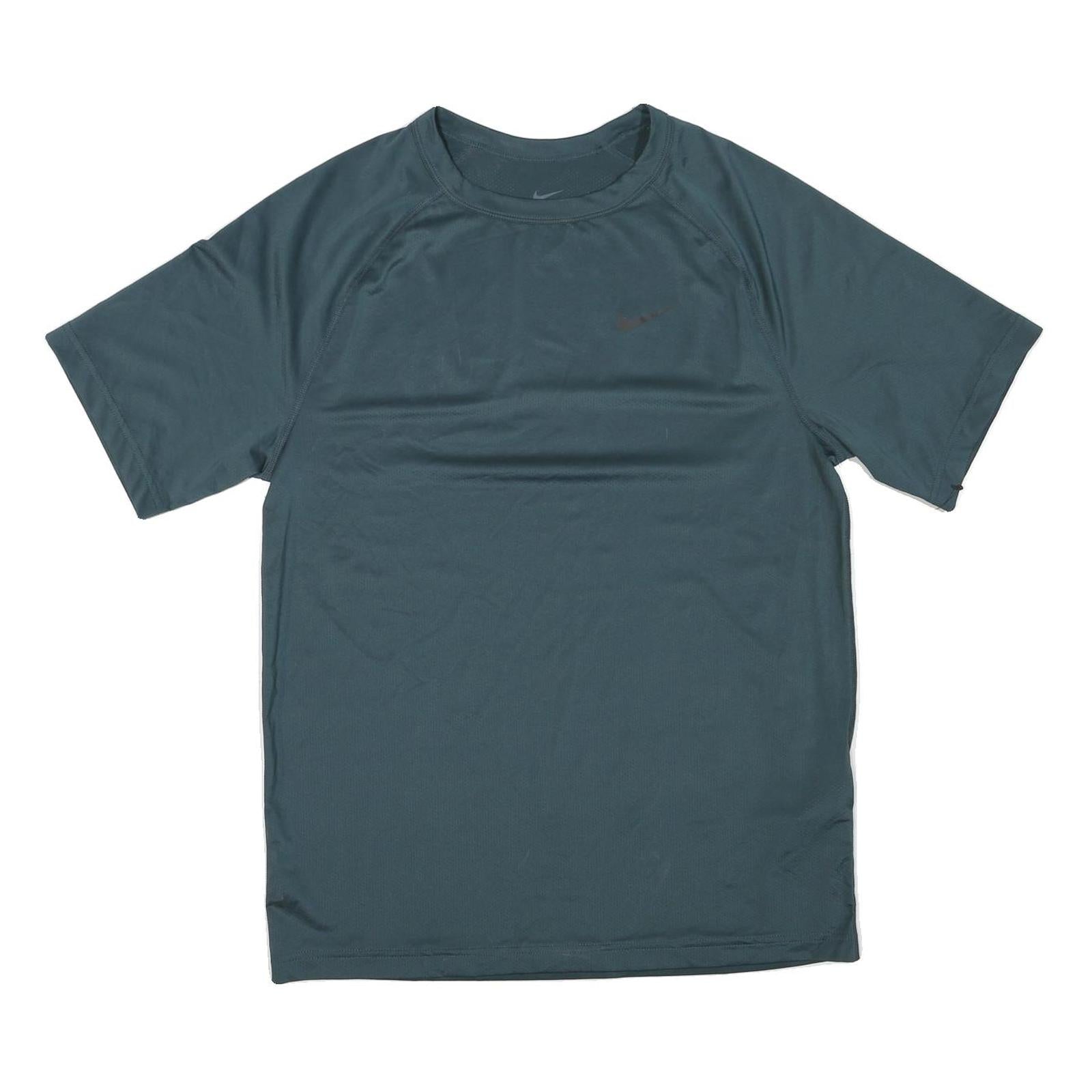 NIKE Mens Blue Modern T-Shirt S Short Sleeve Crew Neck Performance Sportswear Refurbished - N/A refurbished available on Cerqular