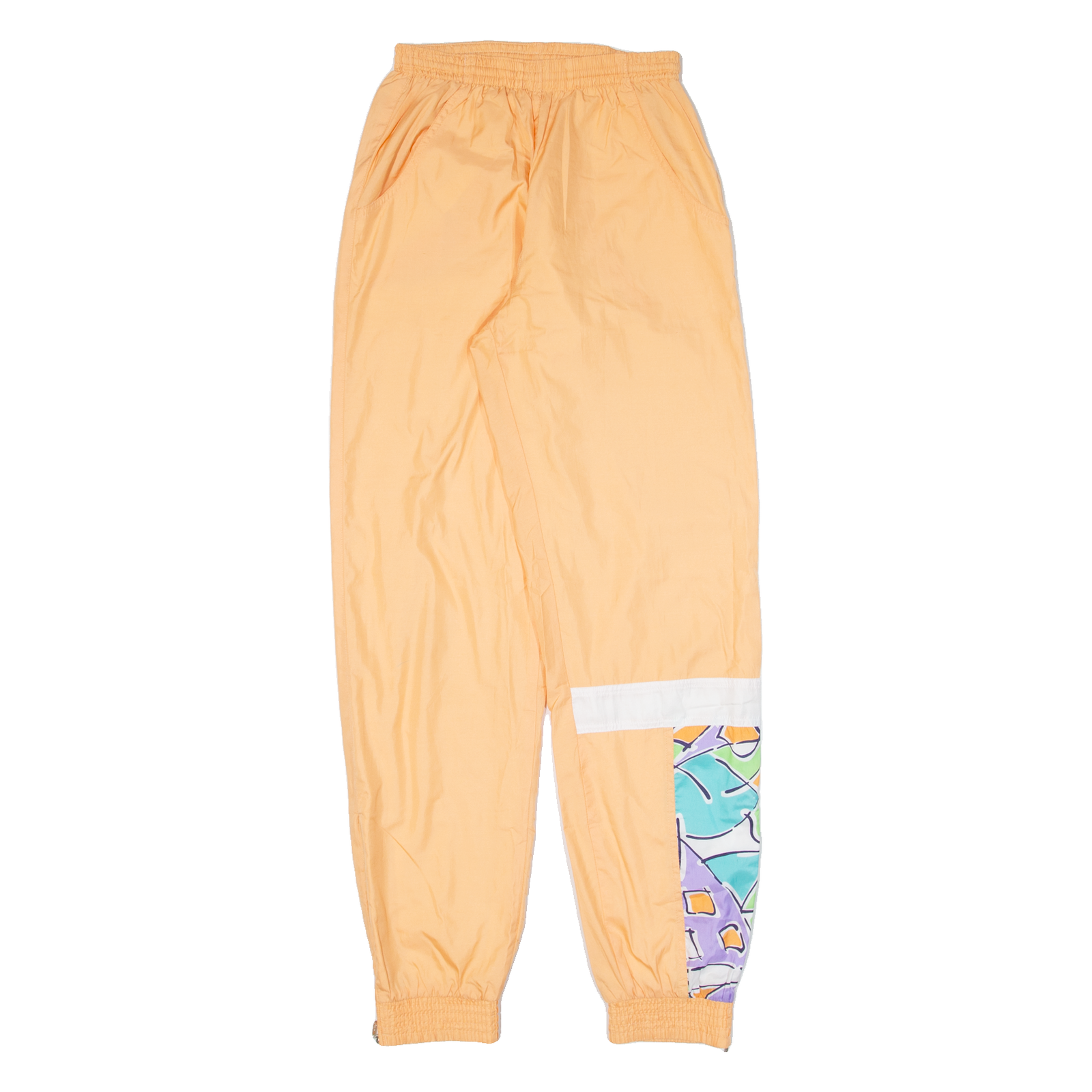 TRIUMPH Womens Track Pants Orange 90s Tapered XS W23 L30 Refurbished - N/A refurbished available on Cerqular
