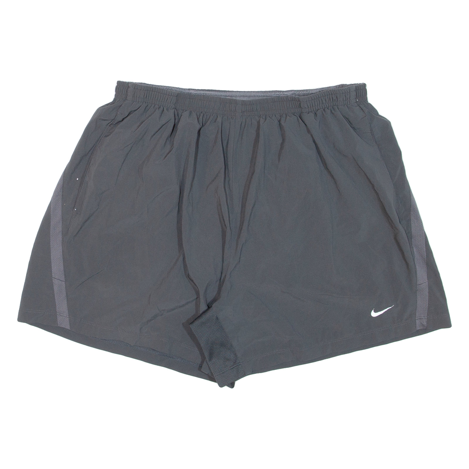 NIKE Mens Sports Shorts Grey Relaxed XL W32 Refurbished - N/A refurbished available on Cerqular
