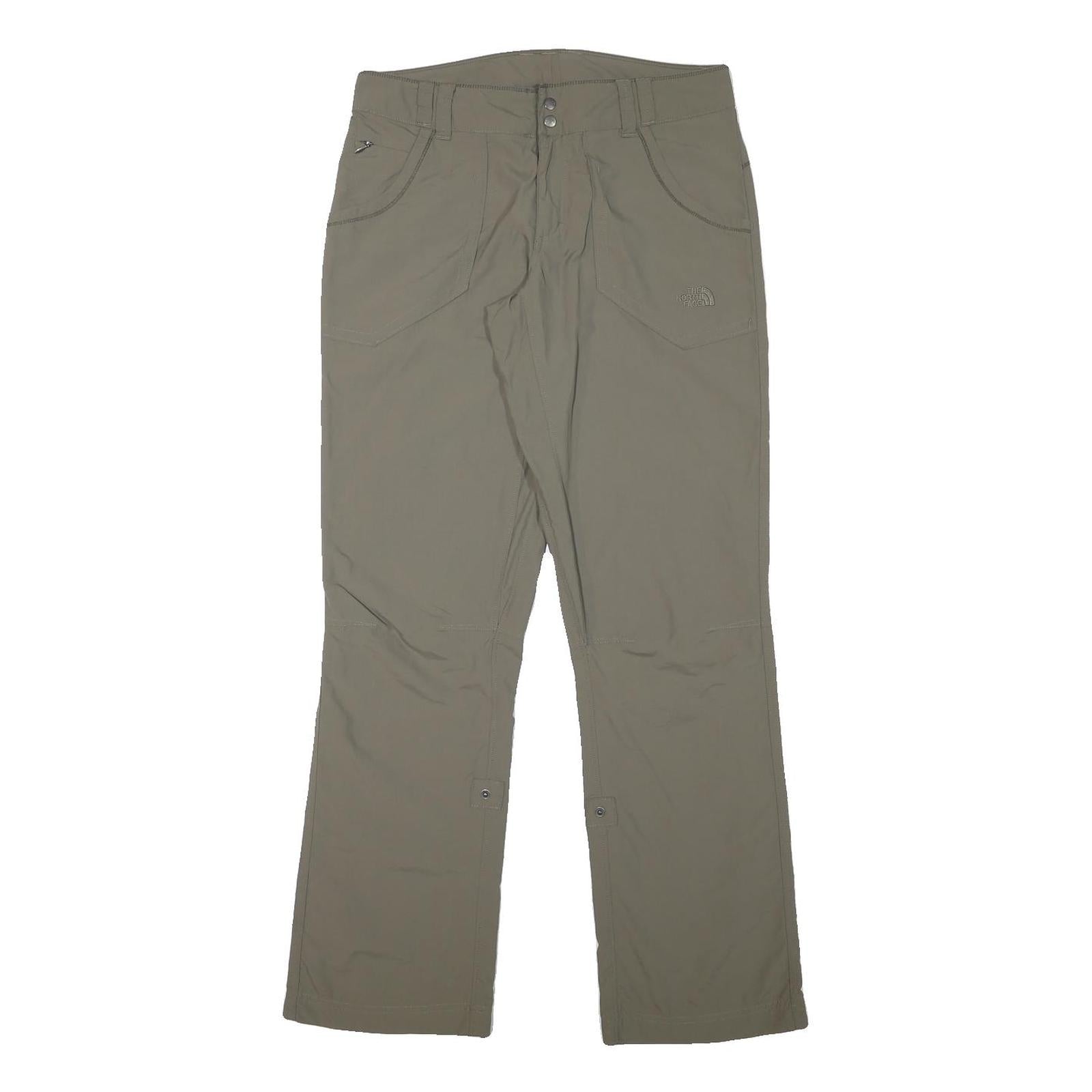 THE NORTH FACE Womens Polyester Blend Beige Regular Fit Straight Leg Trousers Refurbished - N/A refurbished available on Cerqular