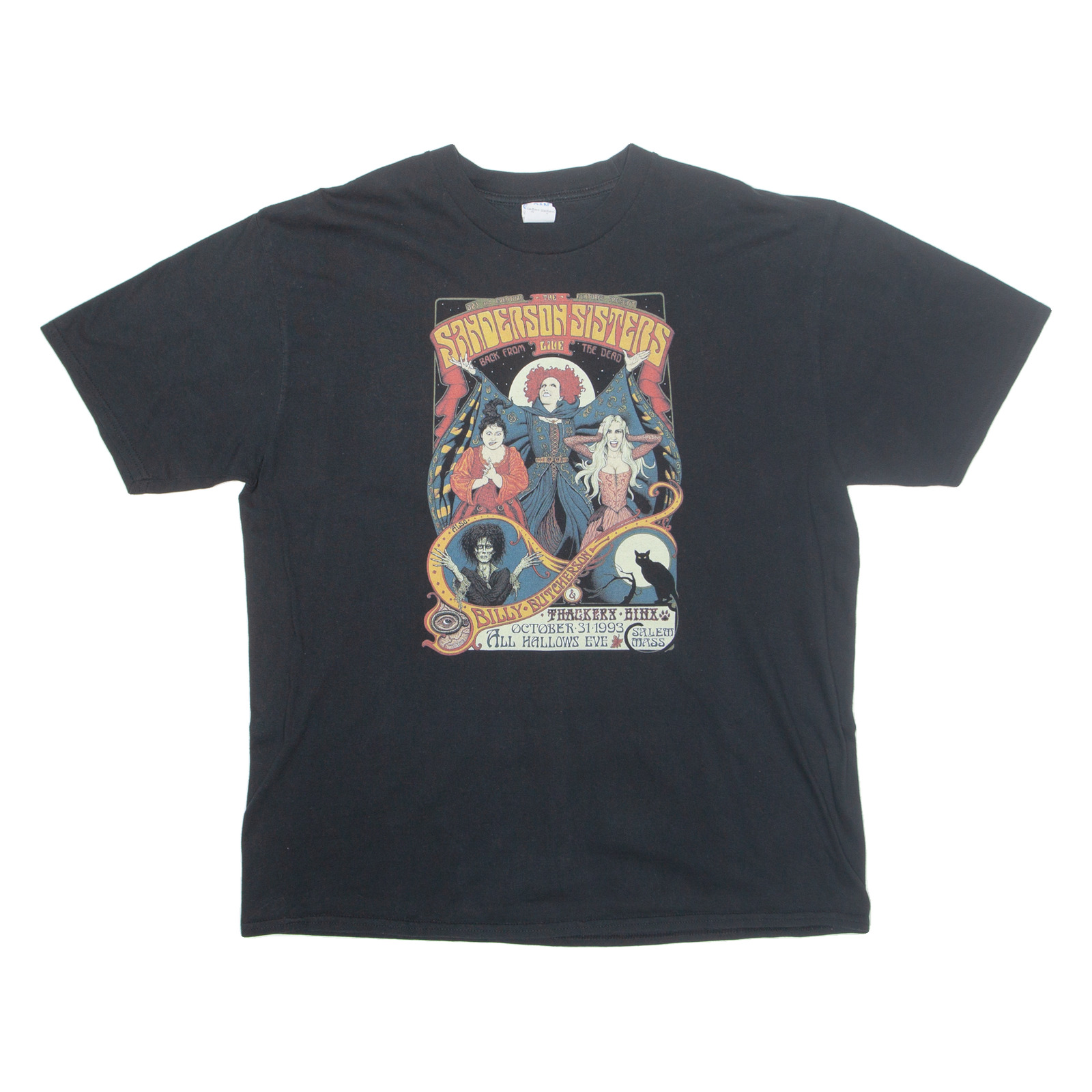 GILDAN Sanderson Sisters Womens T-Shirt Black XL Refurbished - N/A refurbished available on Cerqular