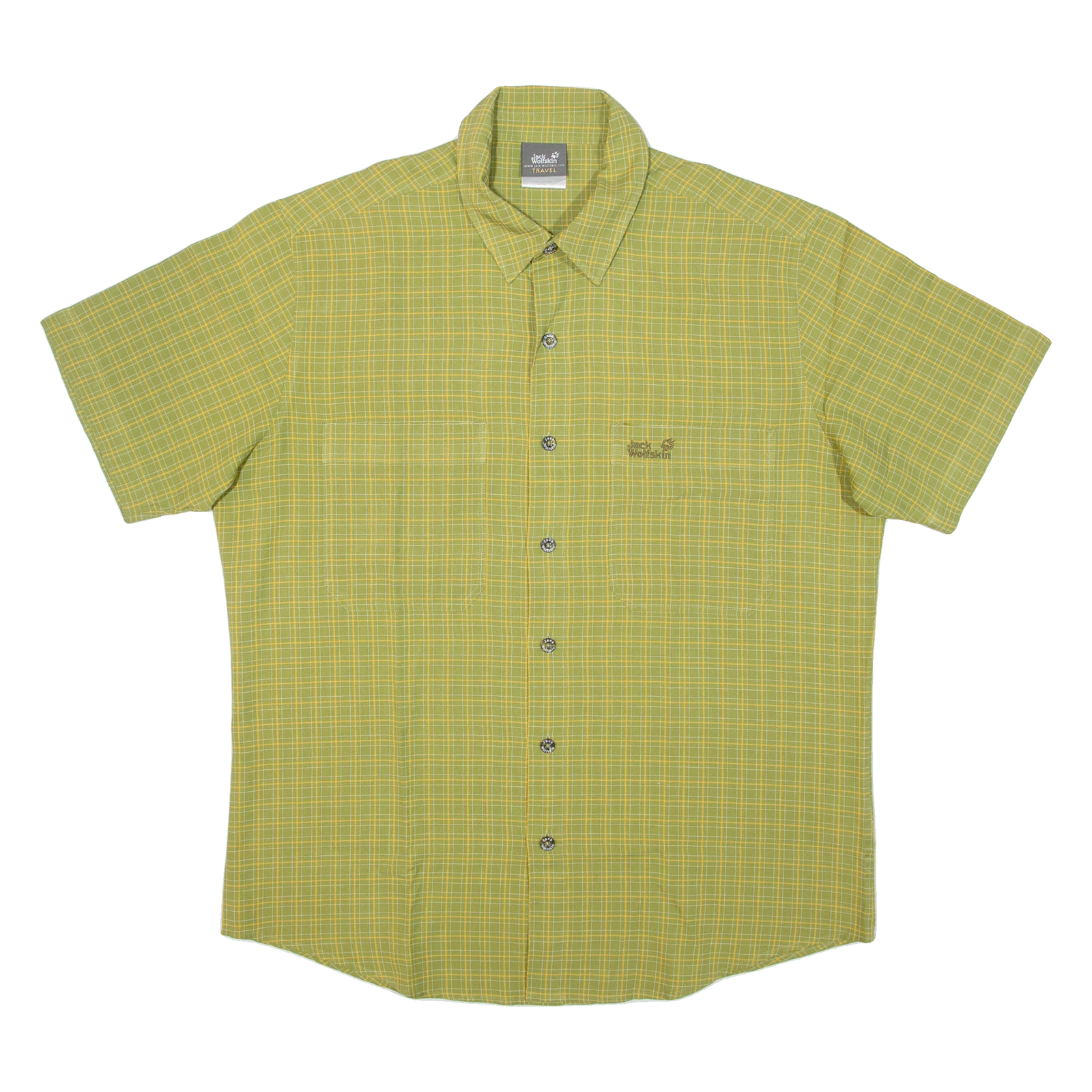 Buy JACK WOLFSKIN Mens Shirt Green Check M Refurbished - $27.29 JACK WOLFSKIN Mens Shirt Green Check M Refurbished - N/A refurbished available on Cerqular