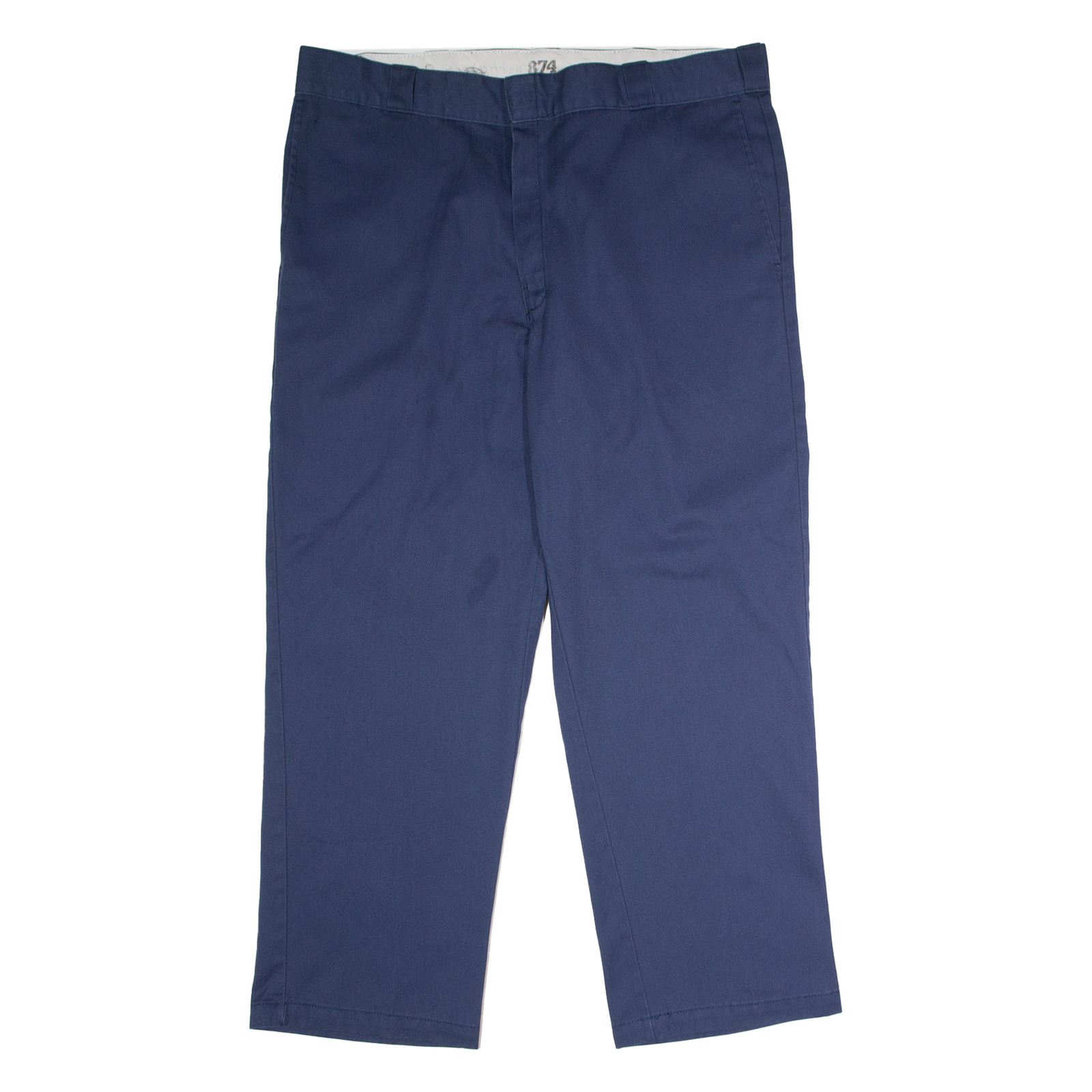 DICKIES 874 Workwear Mens Twill Trousers Blue Classic Straight W40 L29 Refurbished - N/A refurbished available on Cerqular