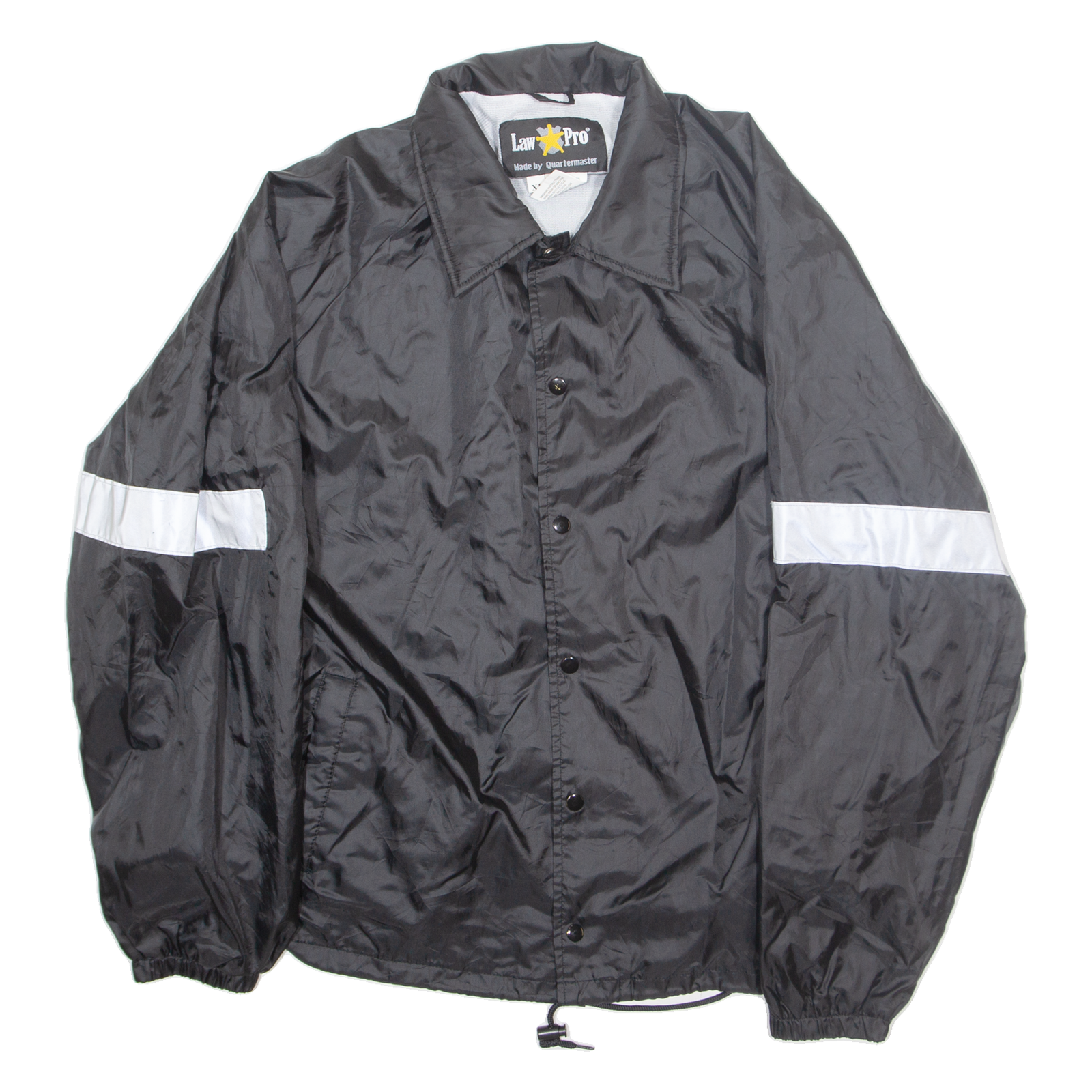 LAW PRO Womens Track Jacket Black Nylon XL Refurbished - N/A refurbished available on Cerqular
