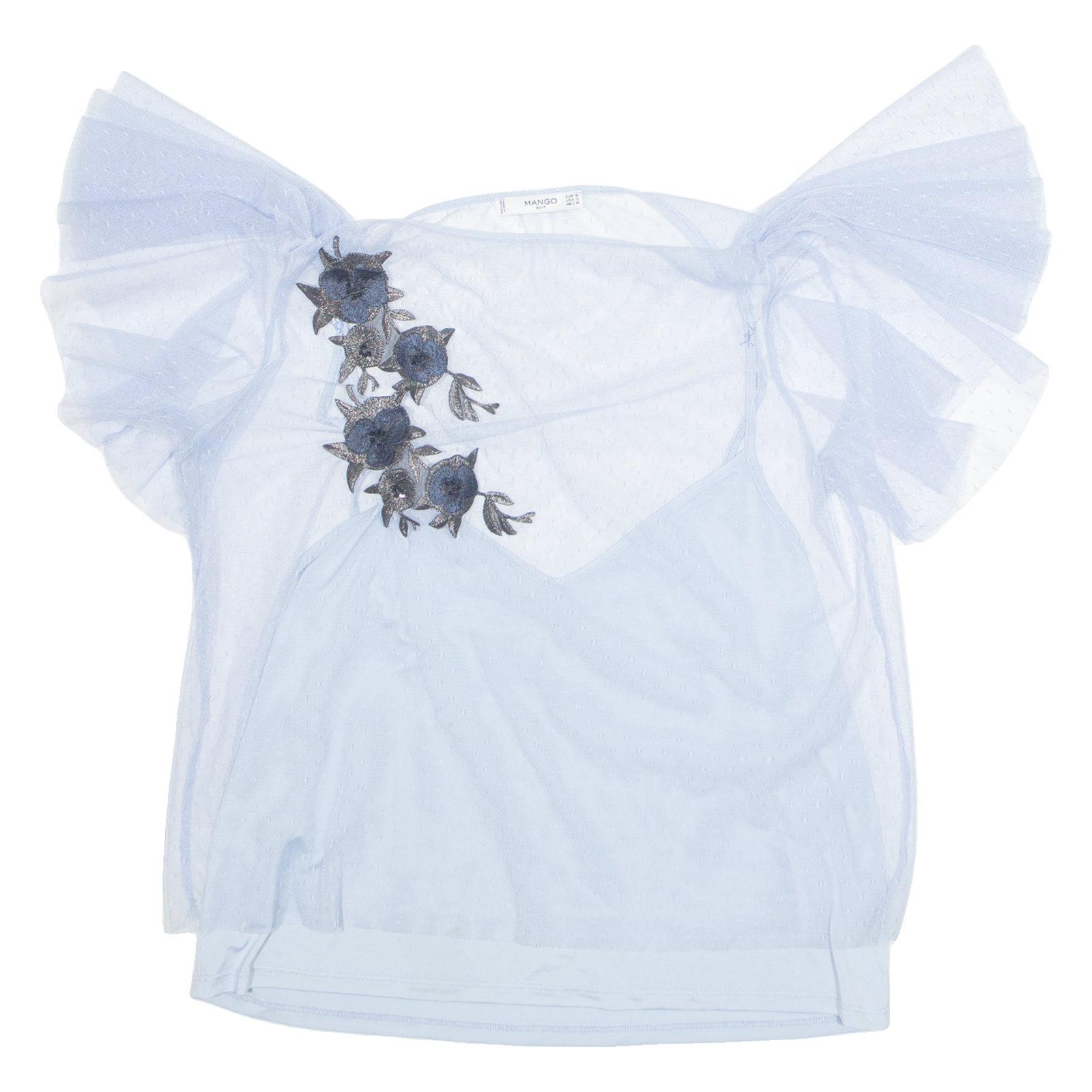 Buy MANGO Womens Top Blue Floral M Refurbished - $25.99 MANGO Womens Top Blue Floral M Refurbished - N/A refurbished available on Cerqular