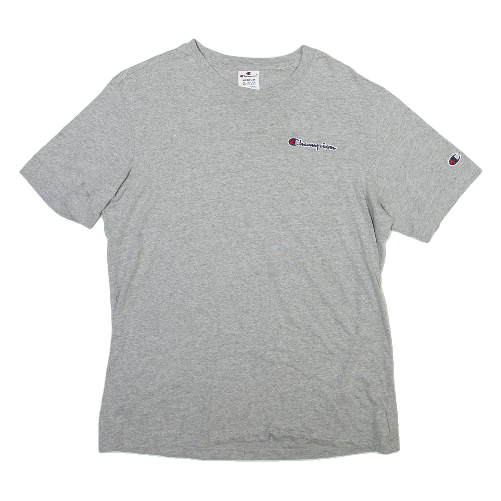 CHAMPION Mens T-Shirt Grey M Refurbished - N/A refurbished available on Cerqular