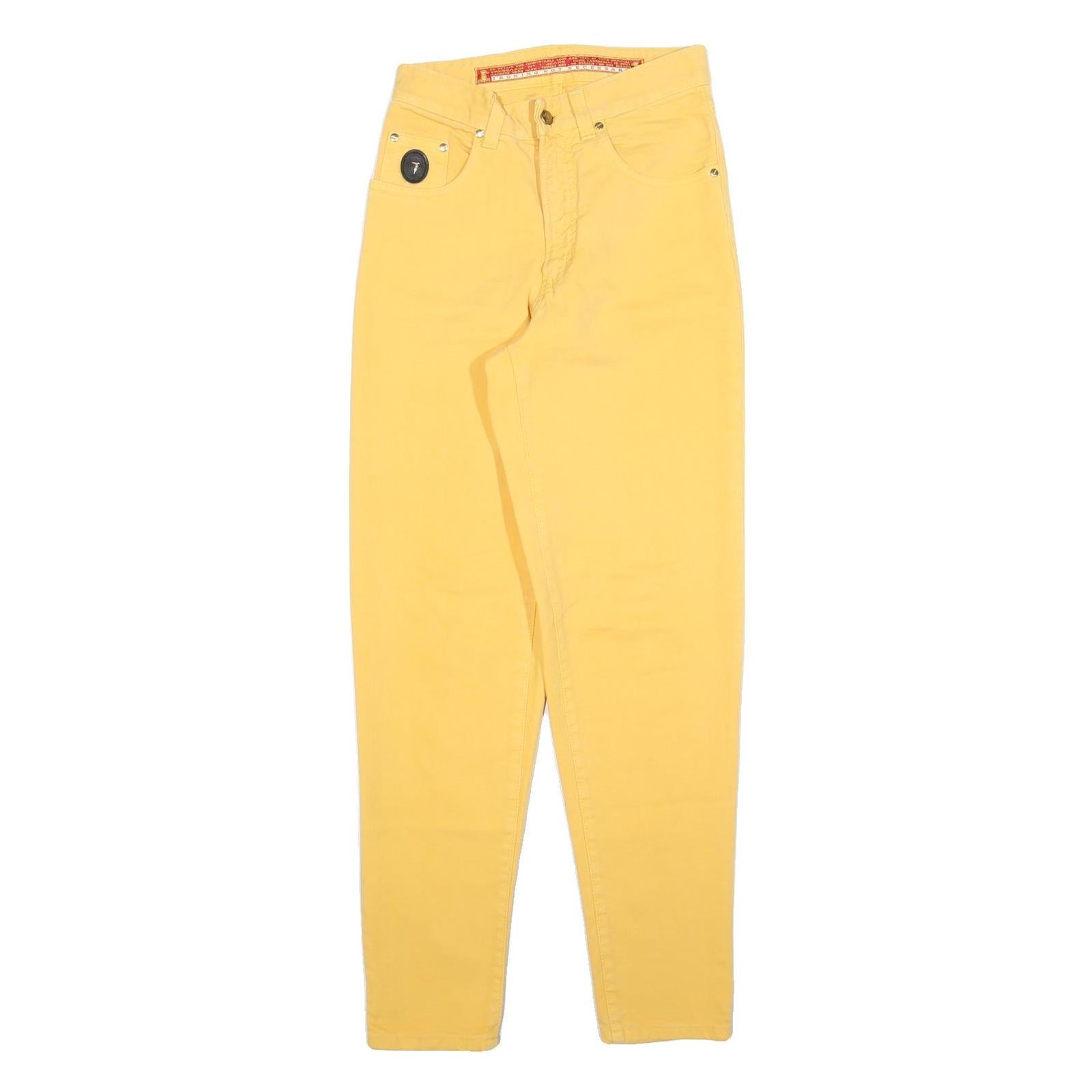 Buy TRUSSARDI Womens Jeans Yellow Regular Straight Denim W26 L32 Stylish Comfort Refurbished - $33.79 TRUSSARDI Womens Jeans Yellow Regular Straight Denim W26 L32 Stylish Comfort Refurbished - N/A refurbished available on Cerqular