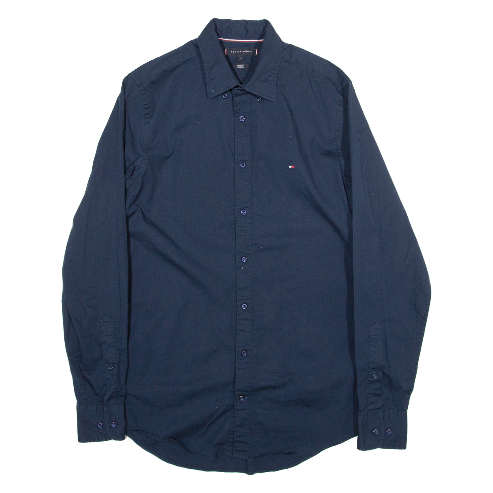 Buy TOMMY HILFIGER Slim Fit Mens Plain Shirt Blue Long Sleeve S Refurbished - $31.19 TOMMY HILFIGER Slim Fit Mens Plain Shirt Blue Long Sleeve S Refurbished - N/A refurbished available on Cerqular