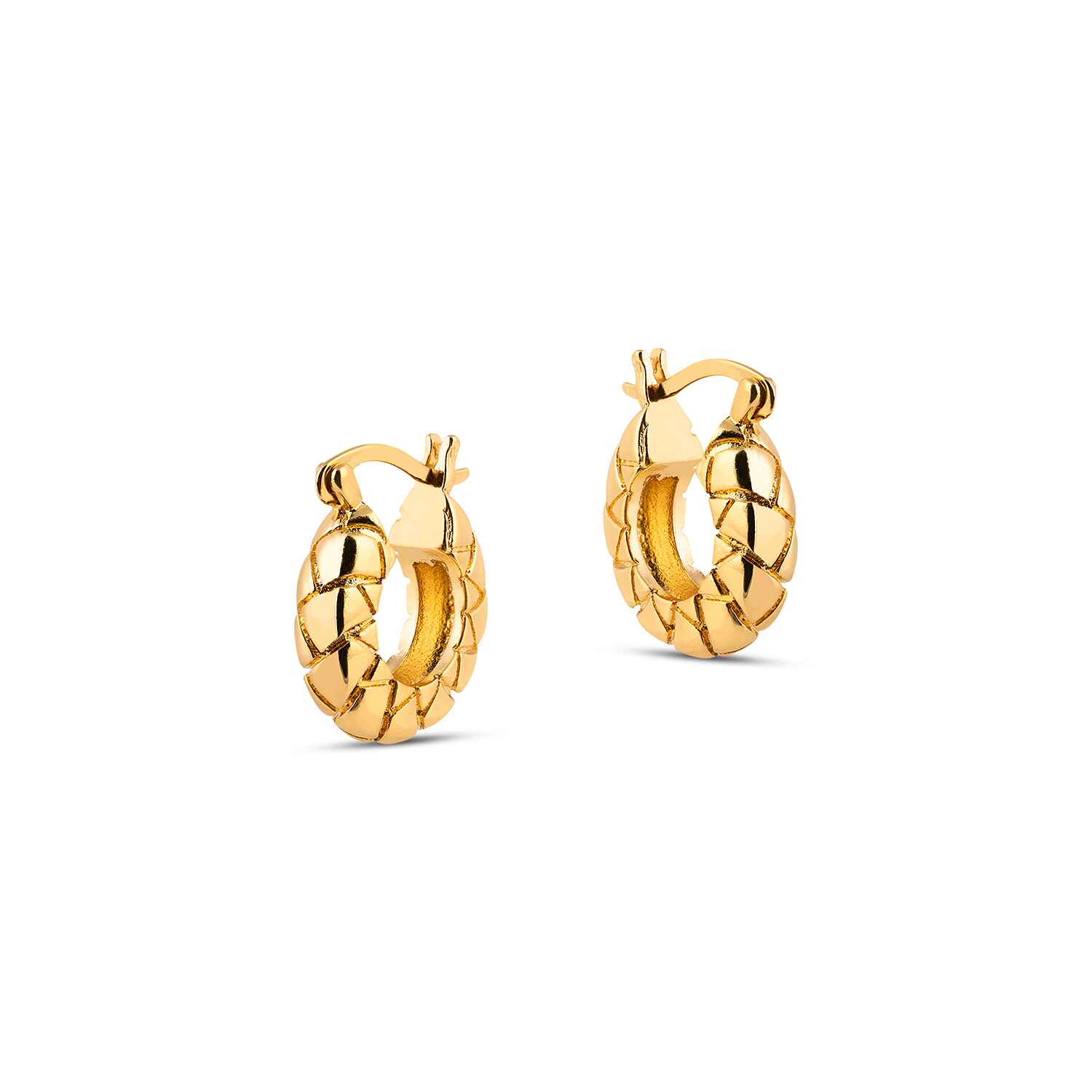 Buy Bella Textured Hoop Earrings Refurbished - $54.00 Bella Textured Hoop Earrings Refurbished - Amadeus (This could refer to multiple things, such as the 1 refurbished available on Cerqular