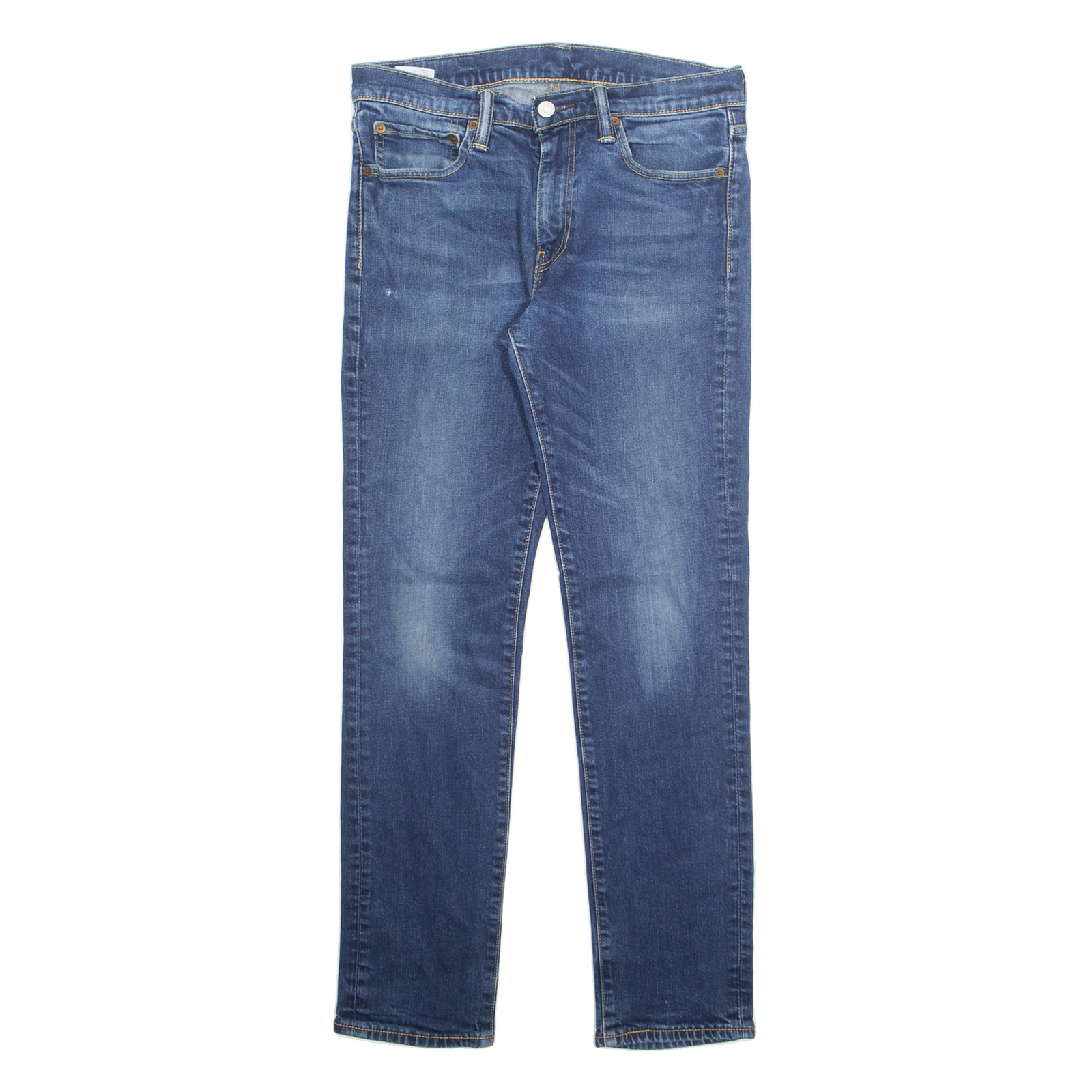 LEVI'S Mens Jeans Blue Slim Straight W32 L32 Refurbished - N/A refurbished available on Cerqular