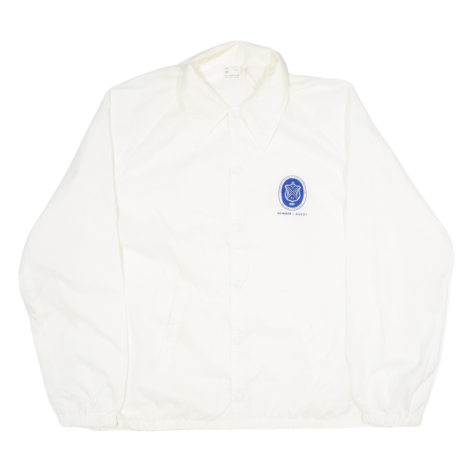 Hidden Valley Country Club Womens Jacket White 90s L Refurbished - N/A refurbished available on Cerqular