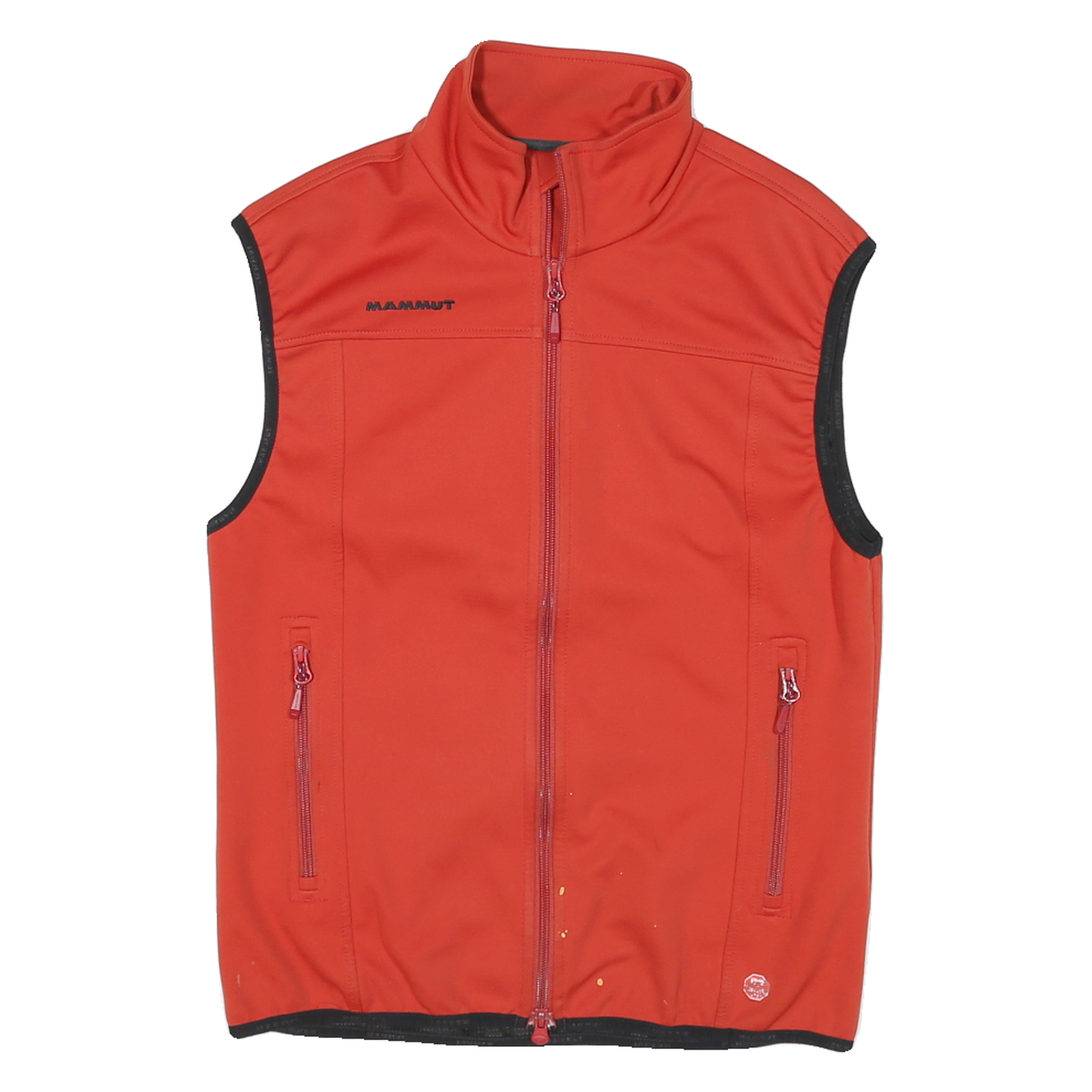 MAMMUT Womens Red Outdoor Jacket M Polyester Blend Zip Sleeveless Refurbished - N/A refurbished available on Cerqular