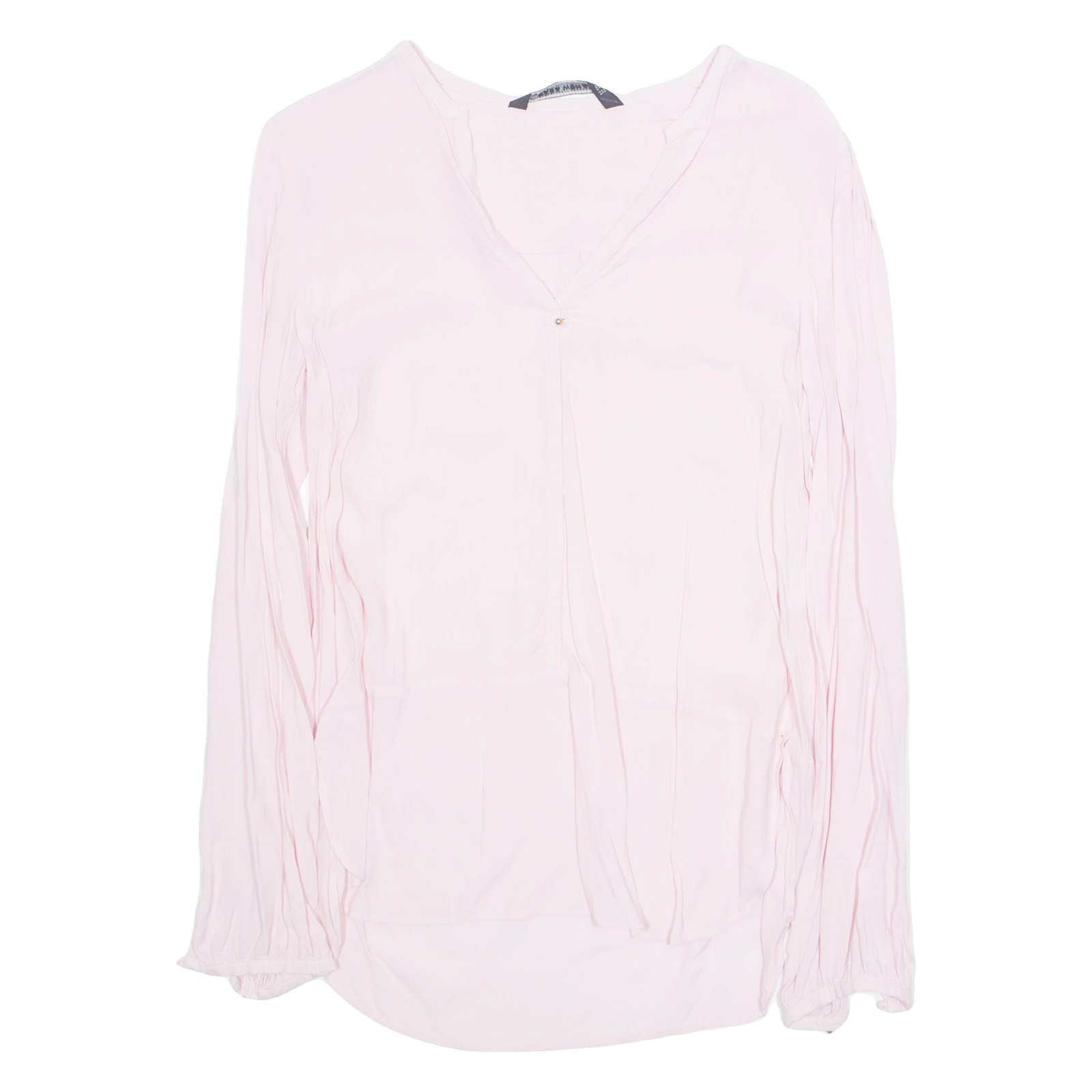 Buy ZARA Womens Blouse Pink V-Neck Long Sleeve XS Refurbished - $16.89 ZARA Womens Blouse Pink V-Neck Long Sleeve XS Refurbished - N/A refurbished available on Cerqular
