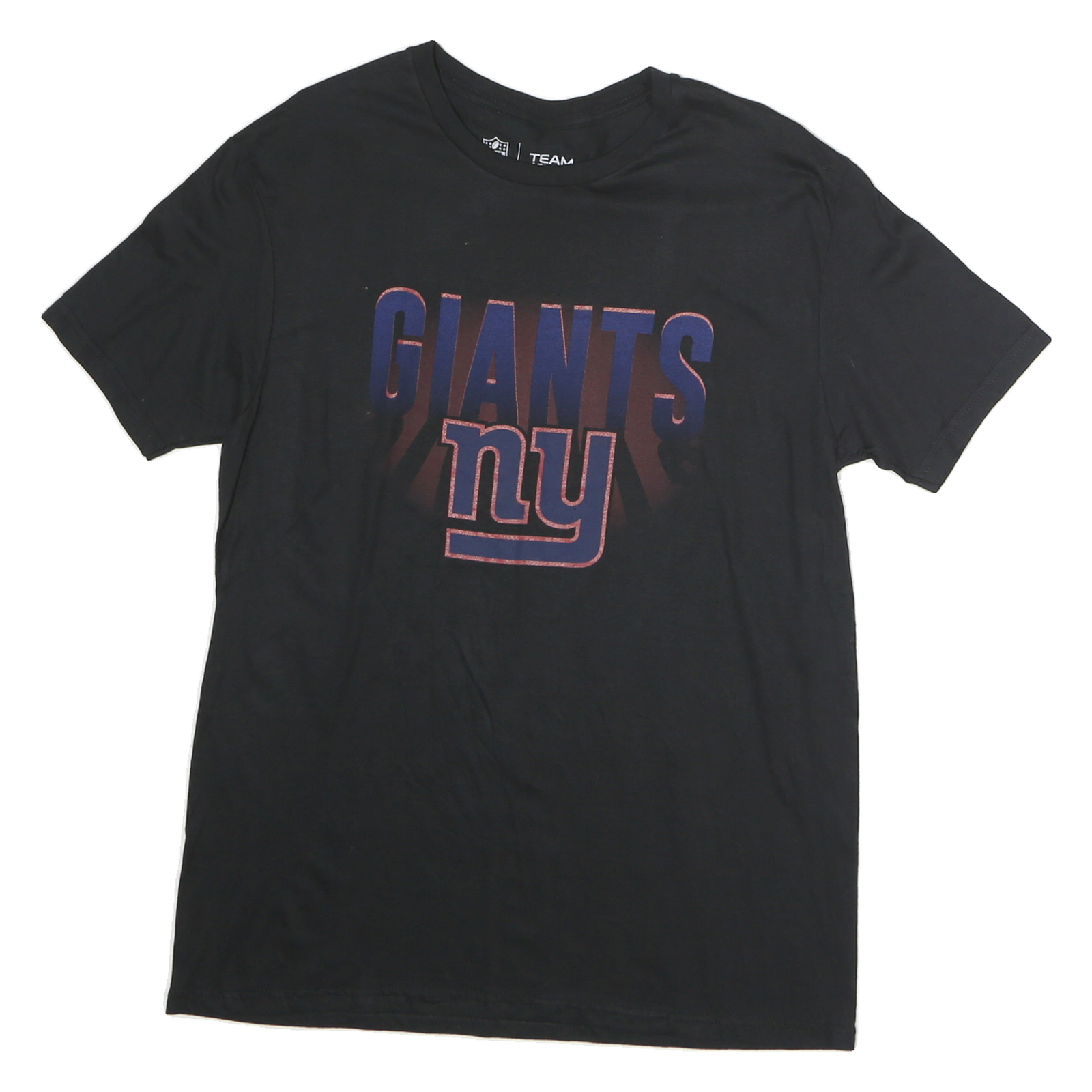 NFL Mens Black New York Giants Graphic T-Shirt M Short Sleeve Crew Neck Refurbished - N/A refurbished available on Cerqular