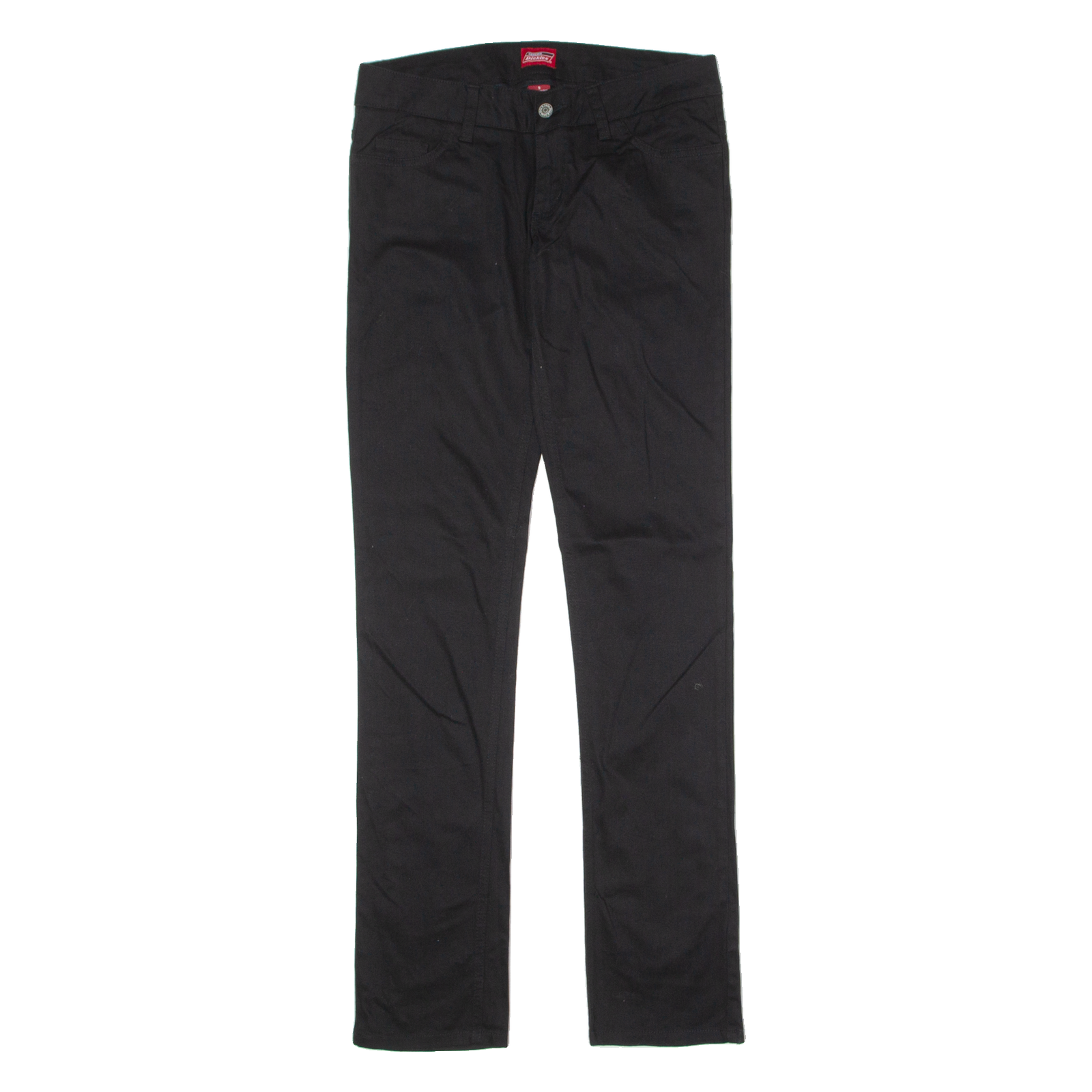 DICKIES Workwear Womens Twill Trousers Black Regular Straight W30 L32 Refurbished - N/A refurbished available on Cerqular