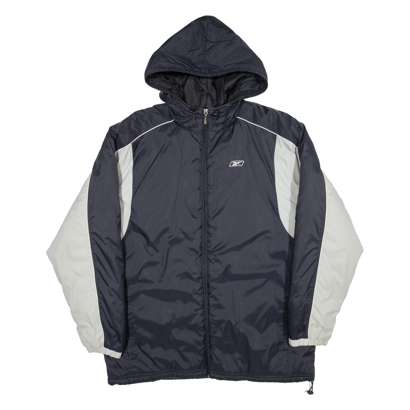 REEBOK Insulated Mens Parka Jacket Black Nylon Hooded L Refurbished - N/A refurbished available on Cerqular